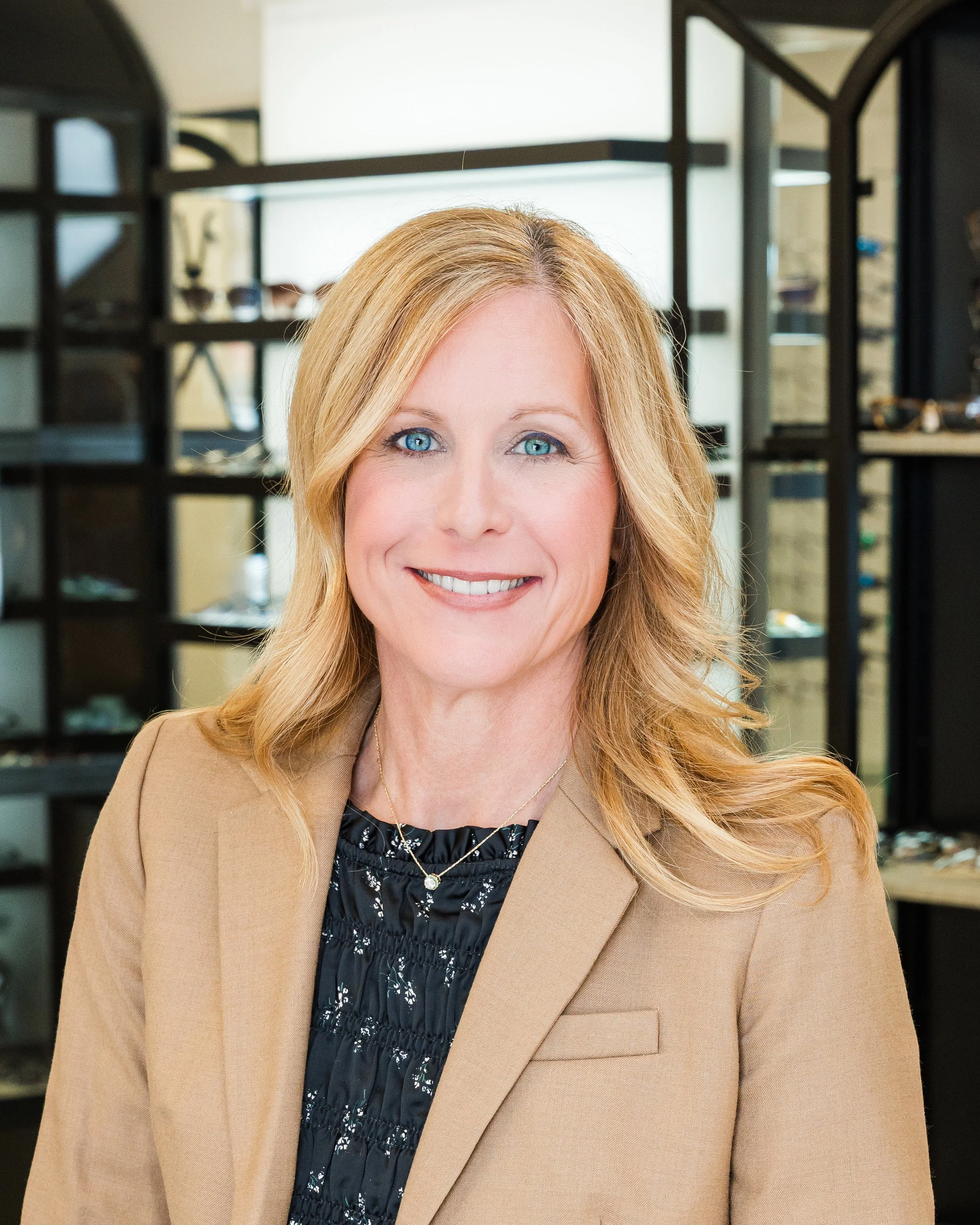 Dr. Terri Rieger, optometrist in Normal, IL specializing in children’s vision and vision therapy.