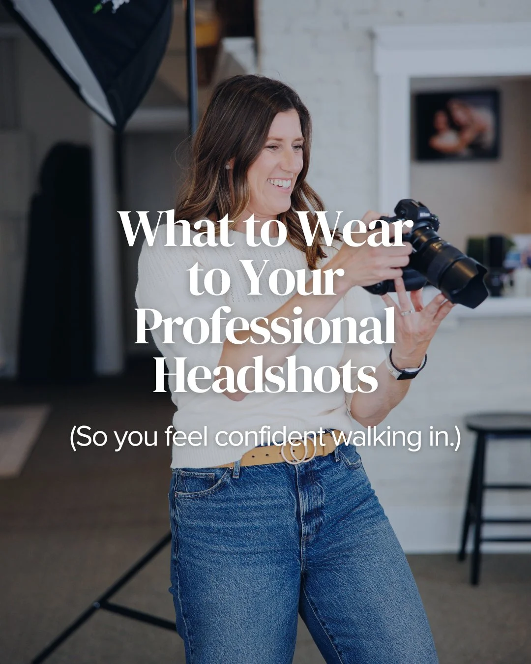Can we make this easier?

&ldquo;What do I wear?&rdquo; is the number one question I get before headshot sessions.

And I understand why.

Your professional photos show up everywhere, from LinkedIn to your website, email signatures, and directories.
