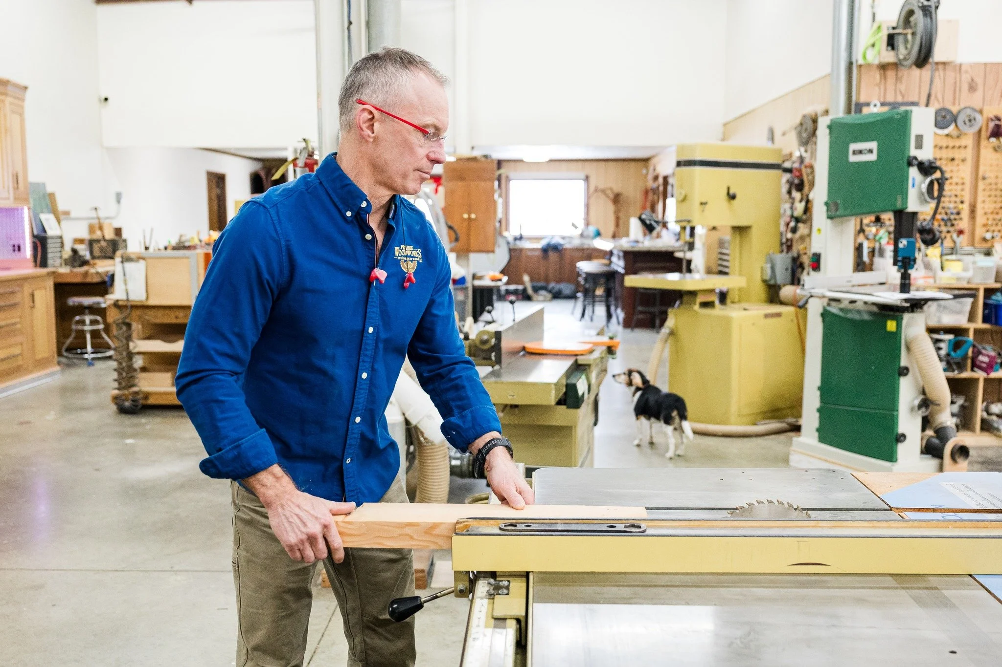 Prairie Woodwork already had headshots when we first talked.

Professional ones. Clean background, good light, friendly expression. They looked exactly like what they were - a face to go with a business name.

The problem was that nobody who landed o