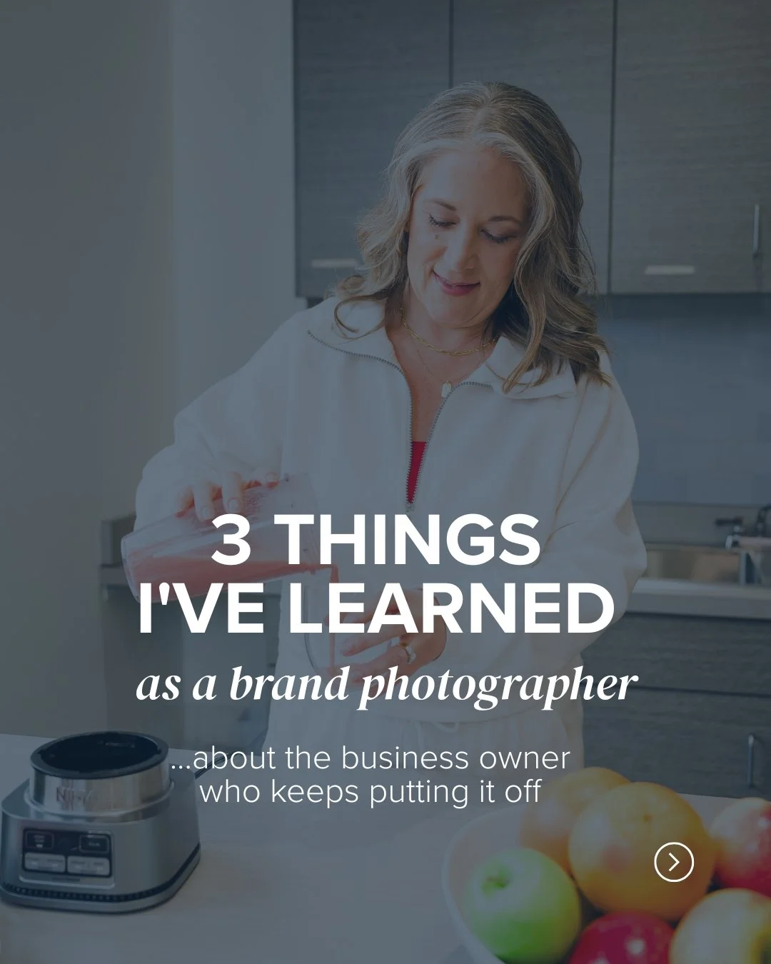You've been meaning to do something about your photos for a while now.

I've watched a lot of business owners sit with that feeling longer than they needed to - not because they didn't care, but because it felt like a bigger production than they had 