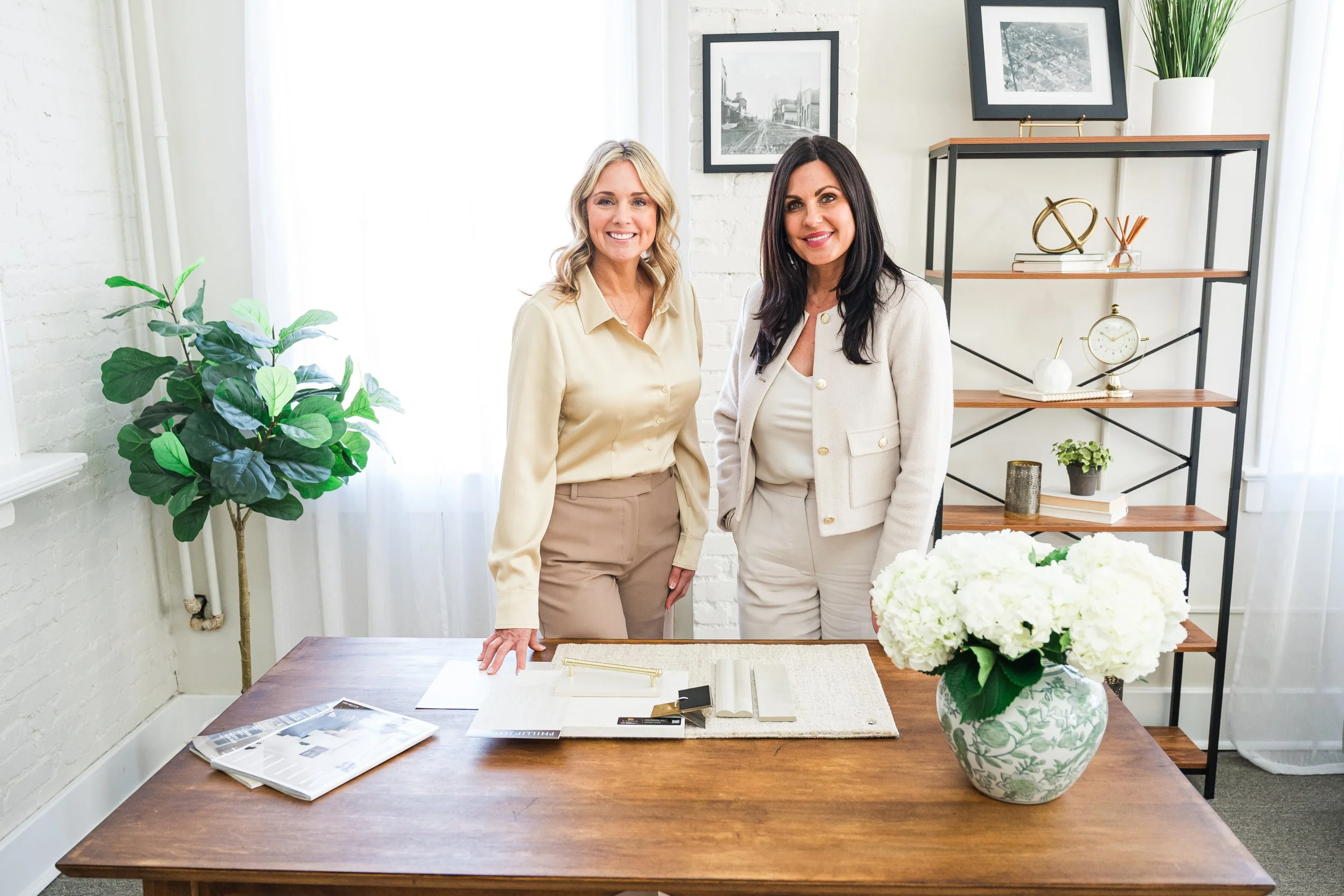 Team photography for a Central Illinois business, captured by a Bloomington Normal brand photographer.