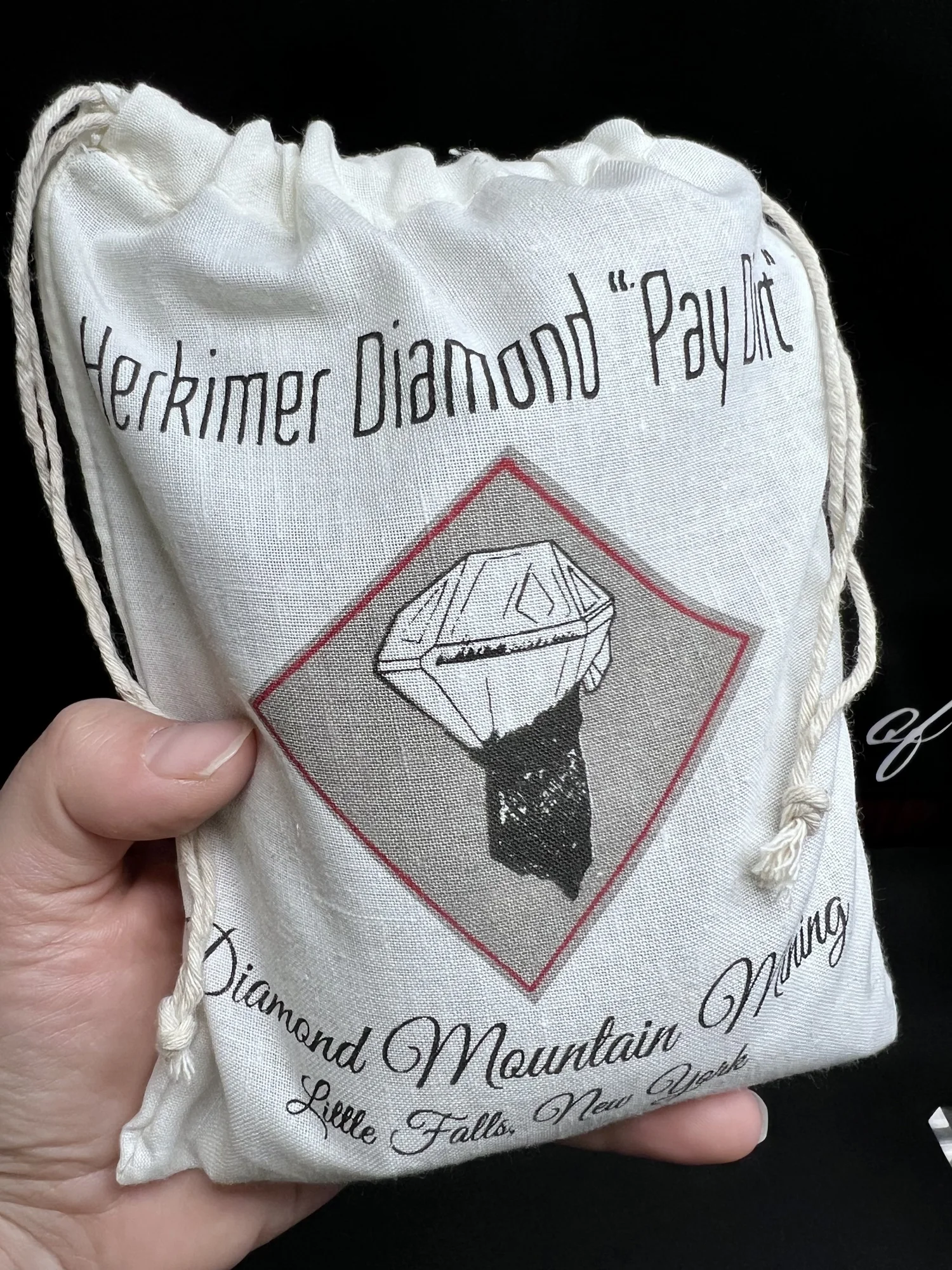バッグ diamond dust Small Herkimer Diamond 