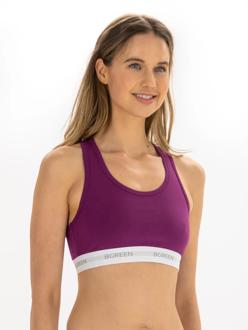 Organic Cotton Sports Bra — BGREEN