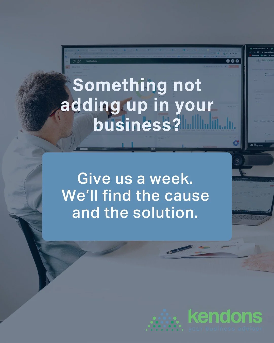 A client called, feeling concerned about her cash position. She runs a profitable business and usually has strong oversight on her finances, but things weren’t adding up.
We ran a diagnostic across the business and found three separate issues