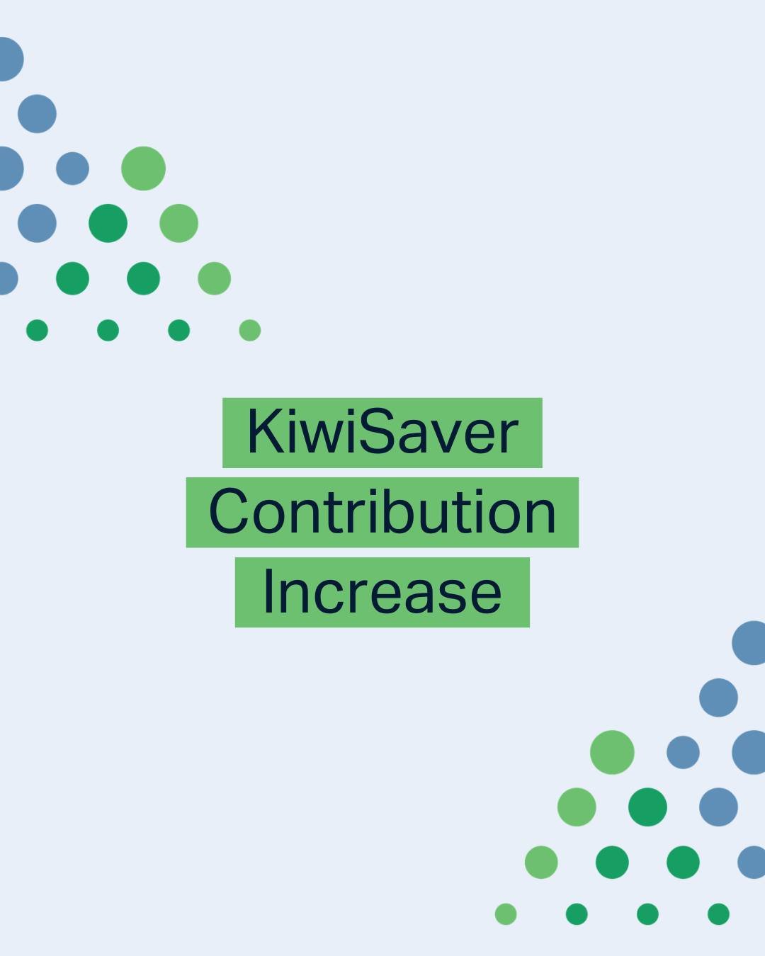 From 1 April 2026, the default KiwiSaver contribution rate for both employees and employers will increase from 3.0% to 3.5%.

A further increase to 4% is scheduled for 1 April 2028.

What this means for employers:

🔹 Update default employer and empl