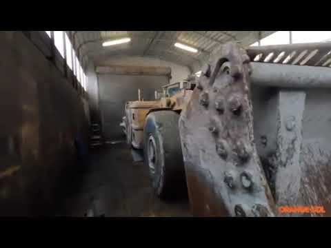 ORANGE-SOL Cleans Large Underground Mining Loader