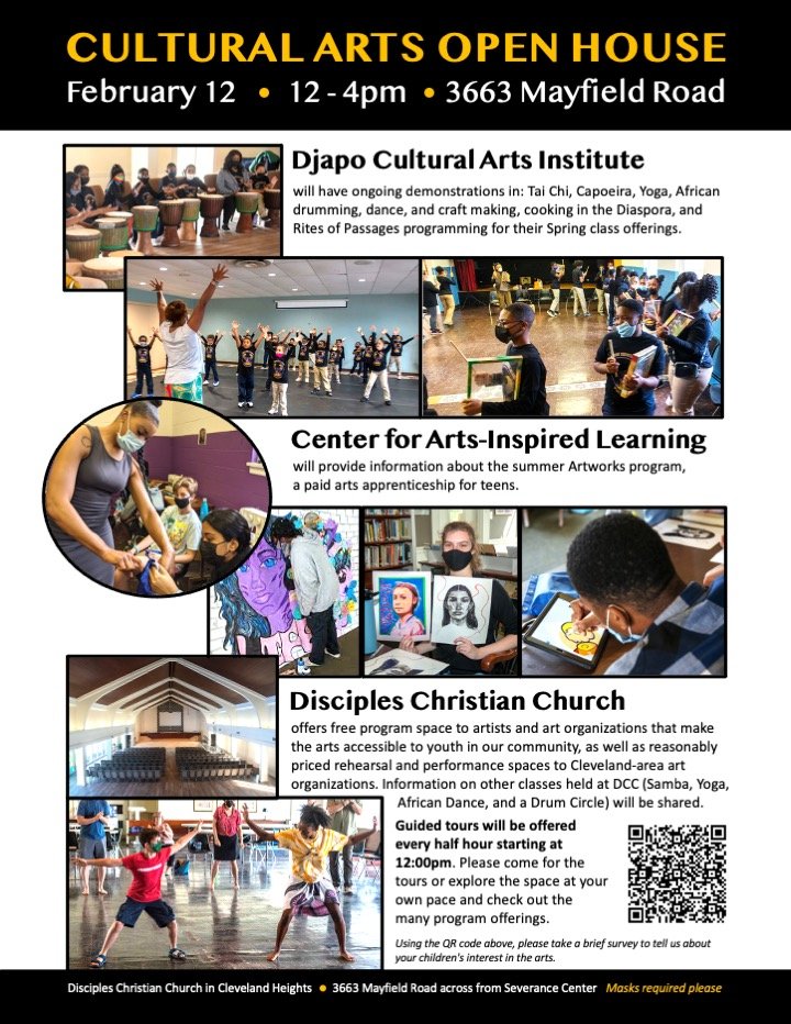 Cultural Arts Open House for the entire family FREE