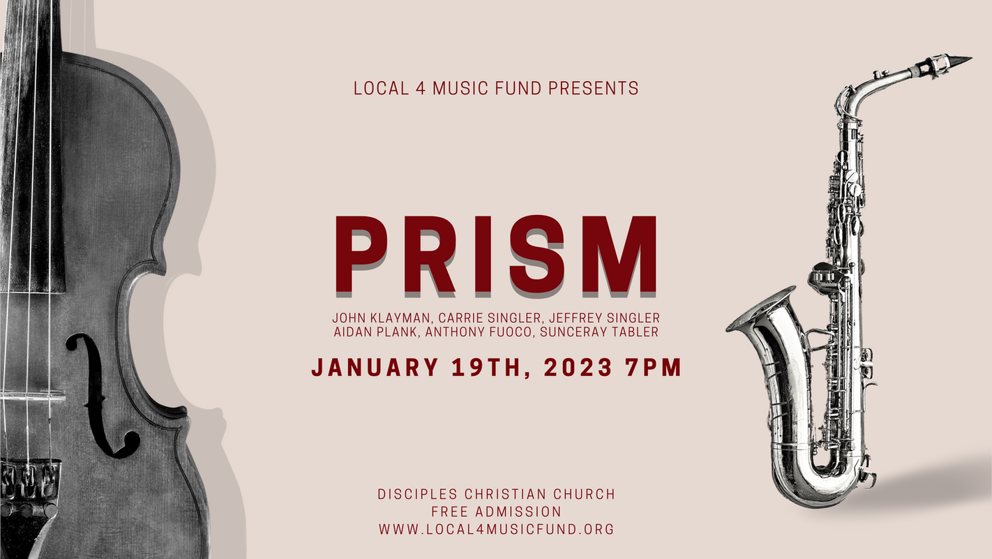 Local 4 Music Fund presents PRISM FREE