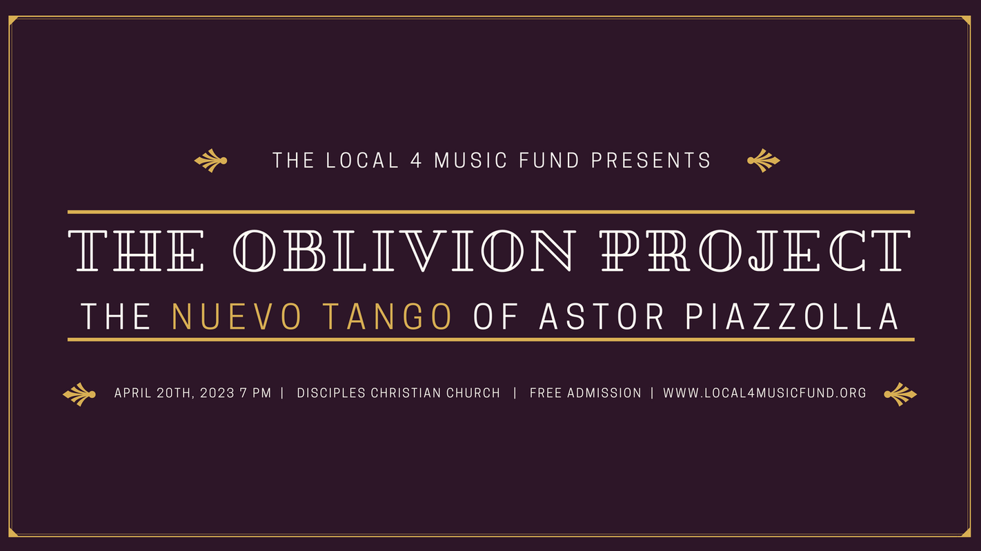 Local 4 Music fund presents: The Oblivion Project,  FREE