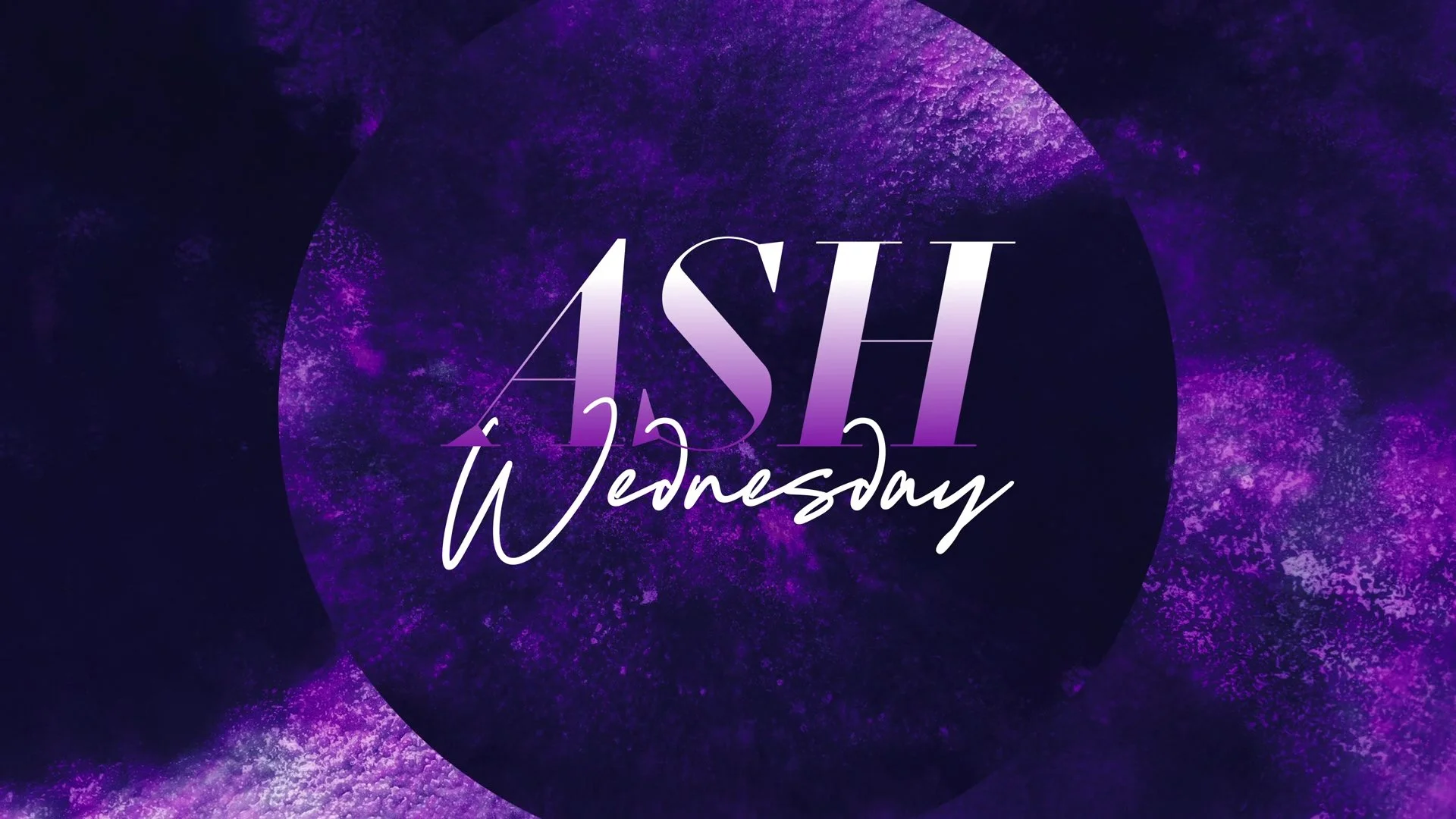Ash Wednesday Worship  
