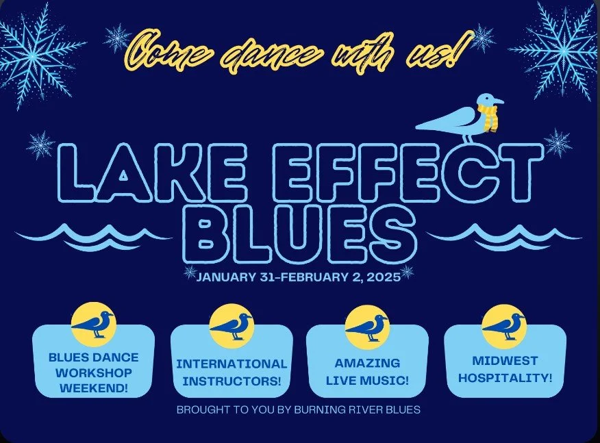 Burning River Blues Dancers Community Dance Weekend