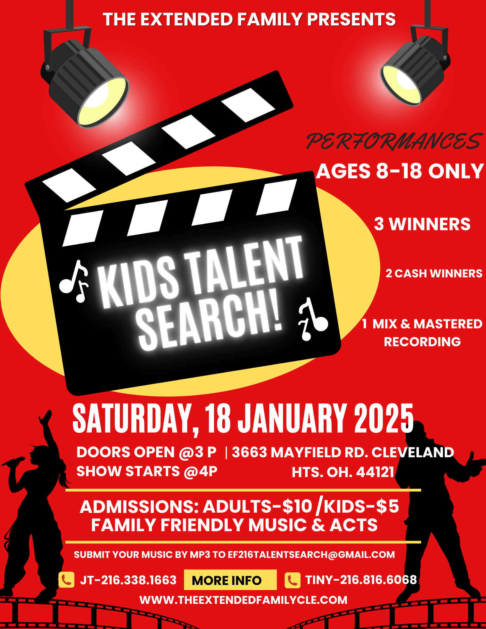 Extended Family of Cleveland Kids Talent Contest