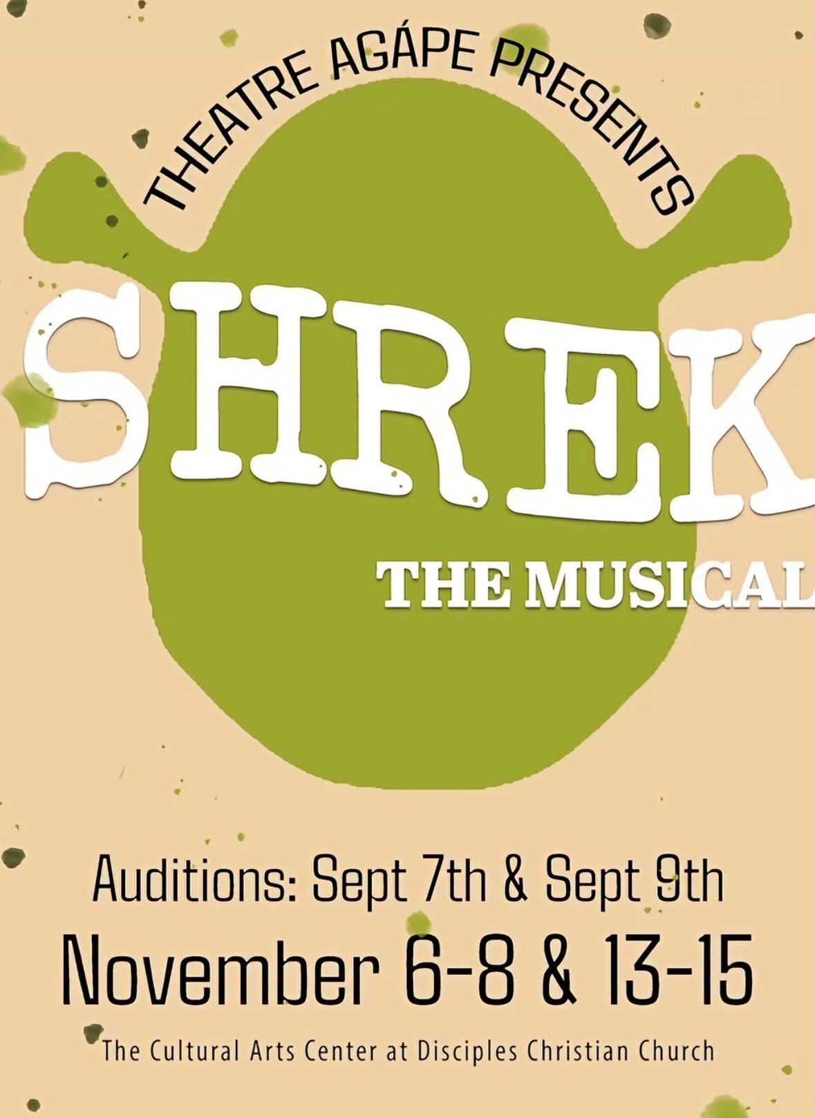 Theatre Agape presents Shrek - TICKETED