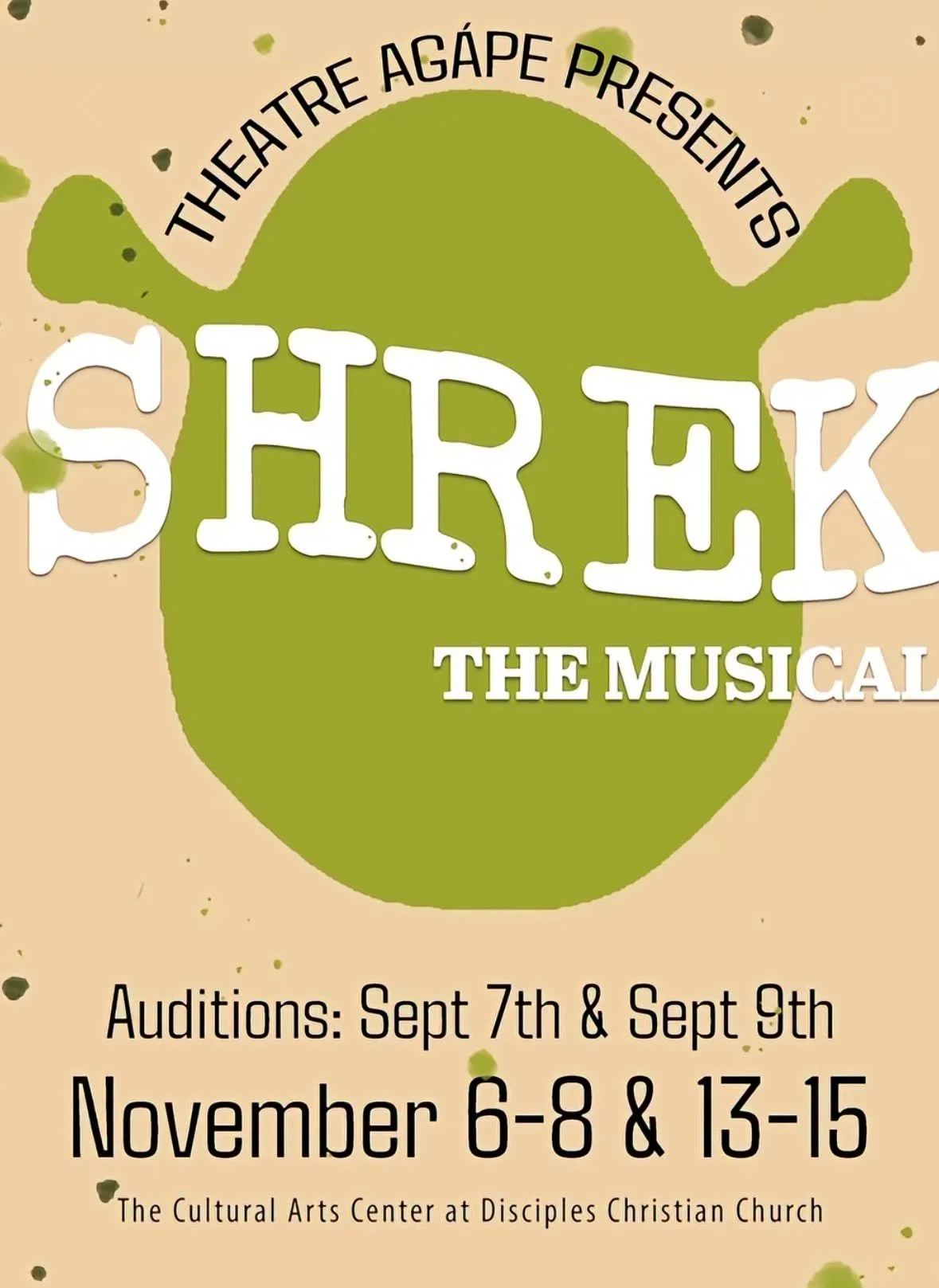 Theatre Agape presents SHREK - Ticketed