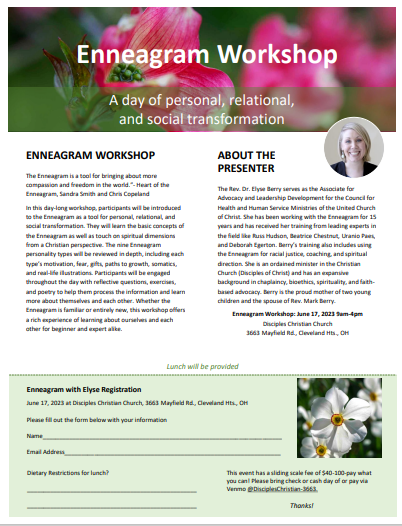 Enneagram Workshop with Elyse Berry