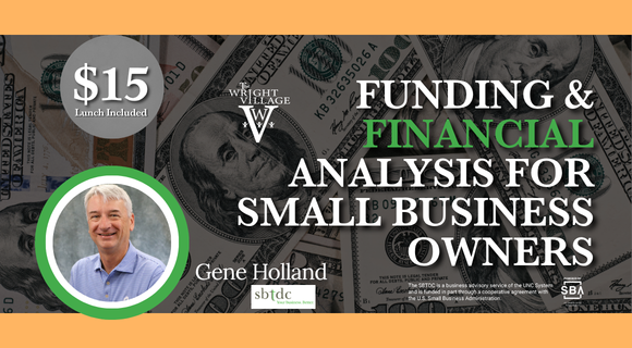 Funding & Financial Analysis for Small Business Owners Workshop