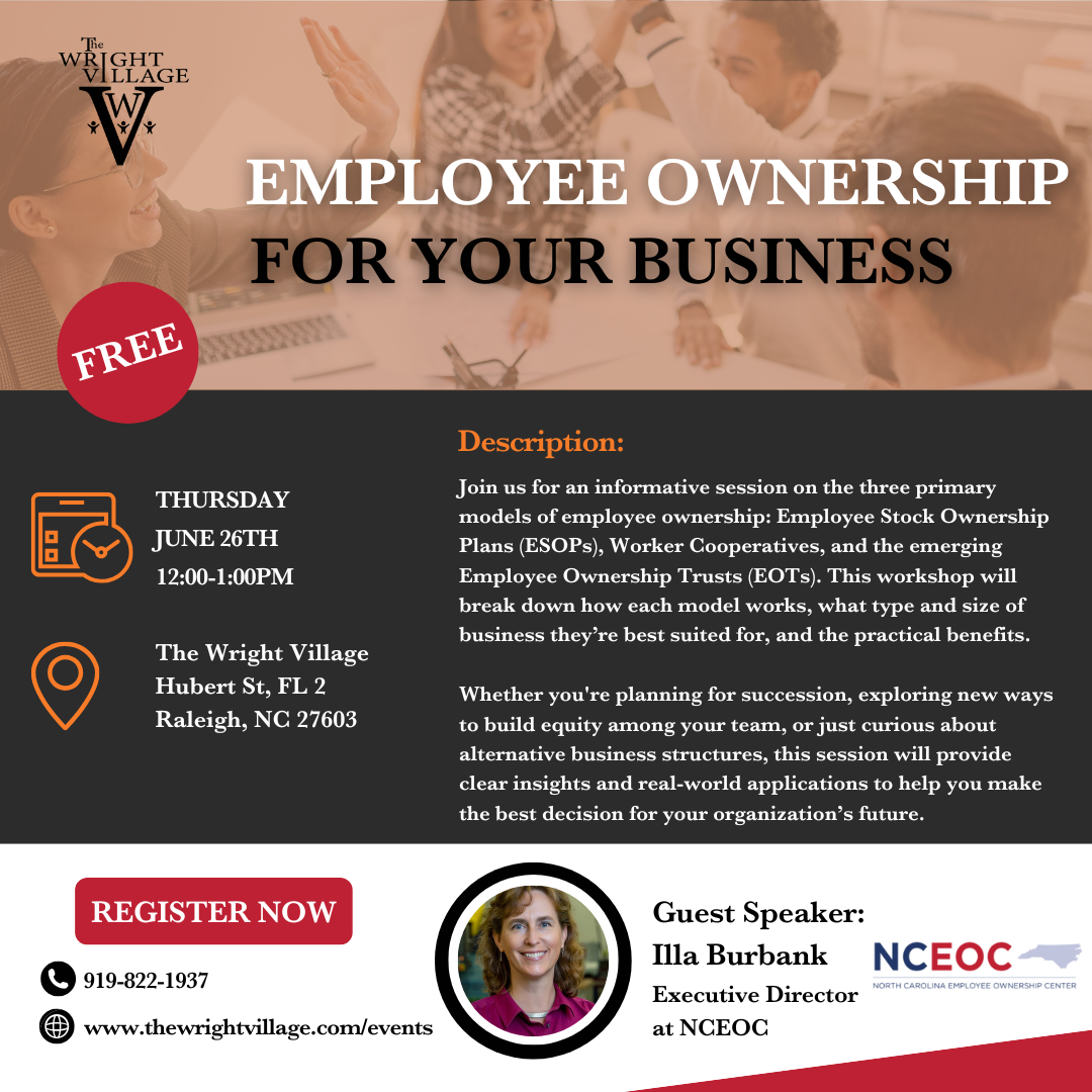 Employee Ownership For Your Business — The Wright Village