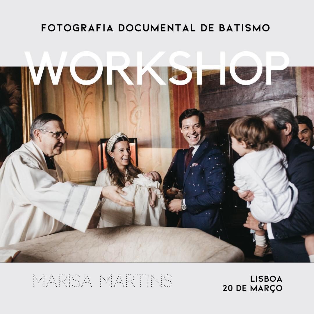 🚨Fotograf@s de Fam&iacute;lia: Em mar&ccedil;o vamos mergulhar no interessante mundo da fotografia documental de Batismo, que regista este importante evento familiar, com o m&iacute;nimo de direc&ccedil;&atilde;o e interven&ccedil;&atilde;o, captand