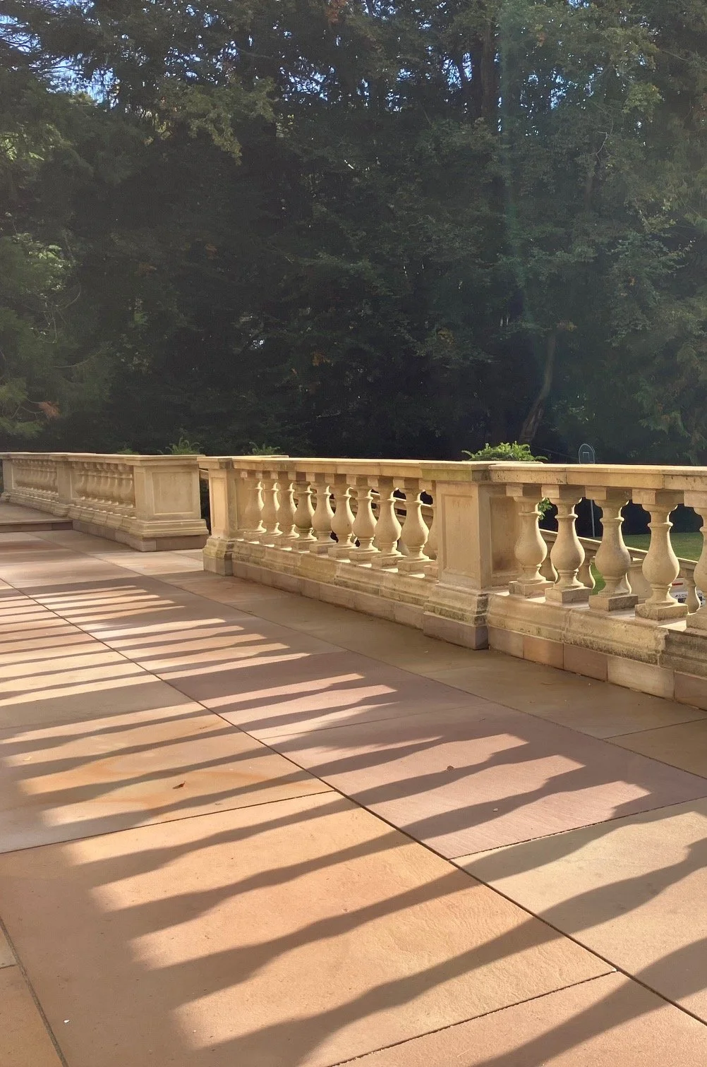 Sandstone terrace