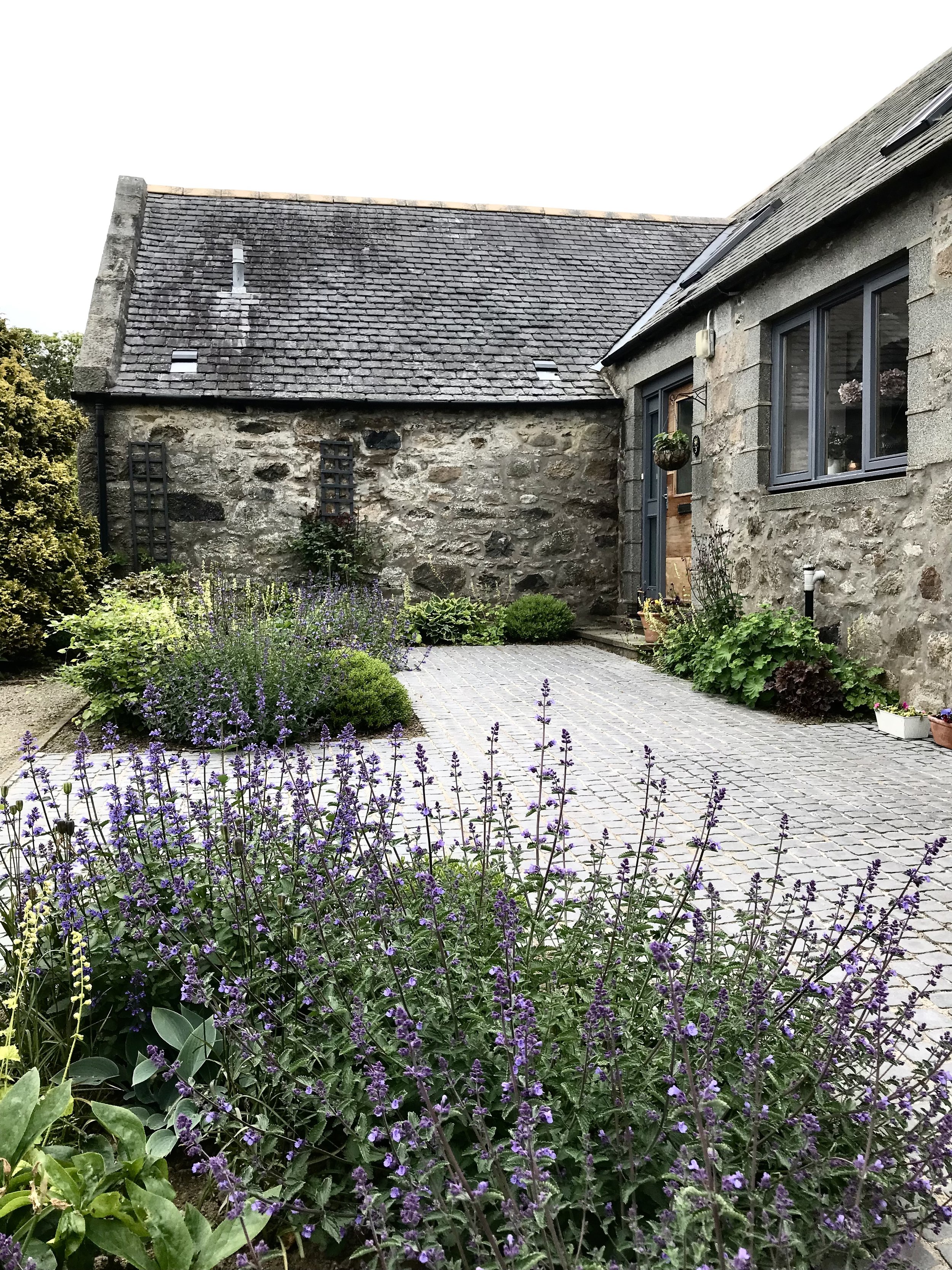 Steading Barn Conversion Front Garden