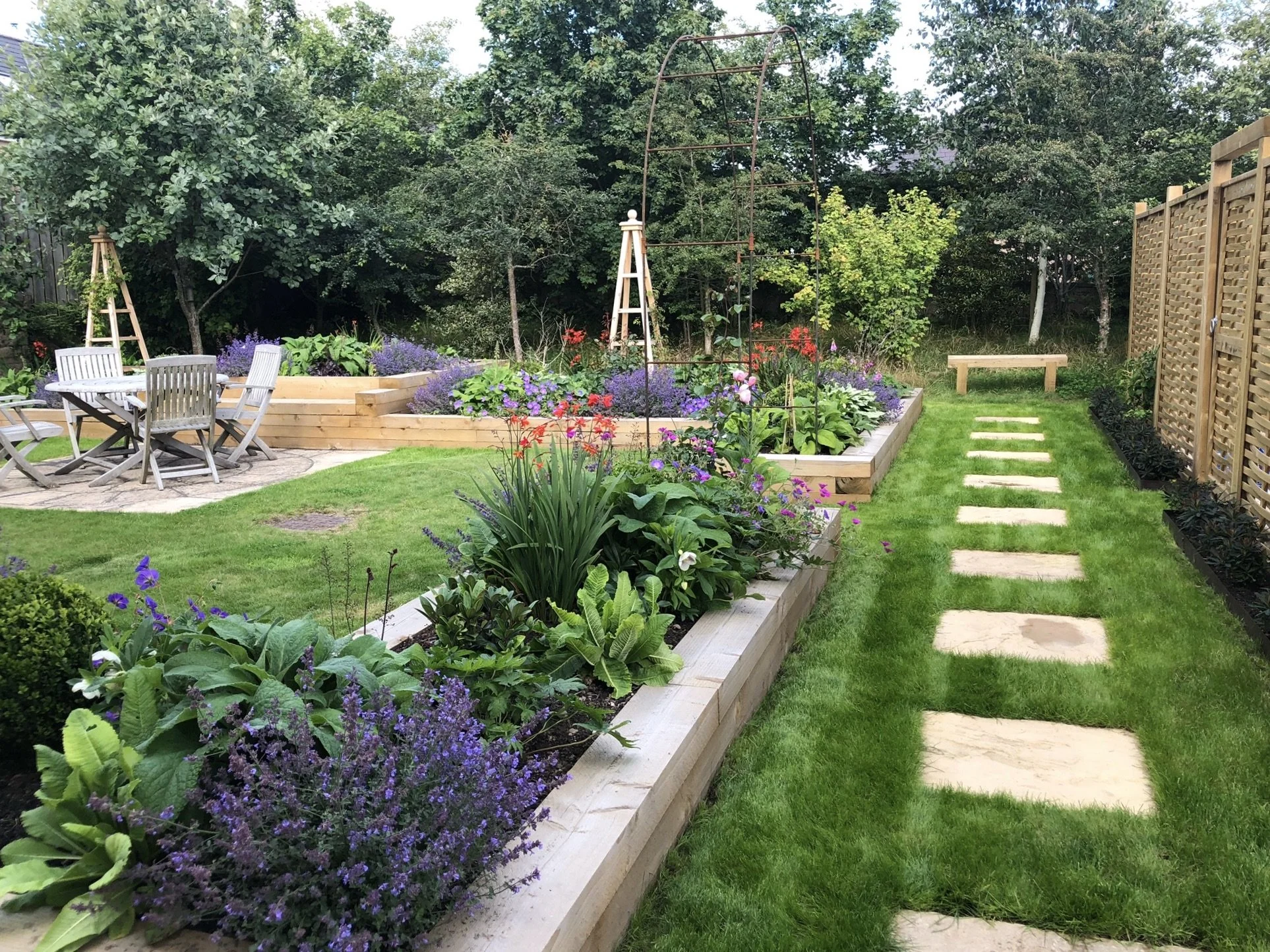 New build garden
