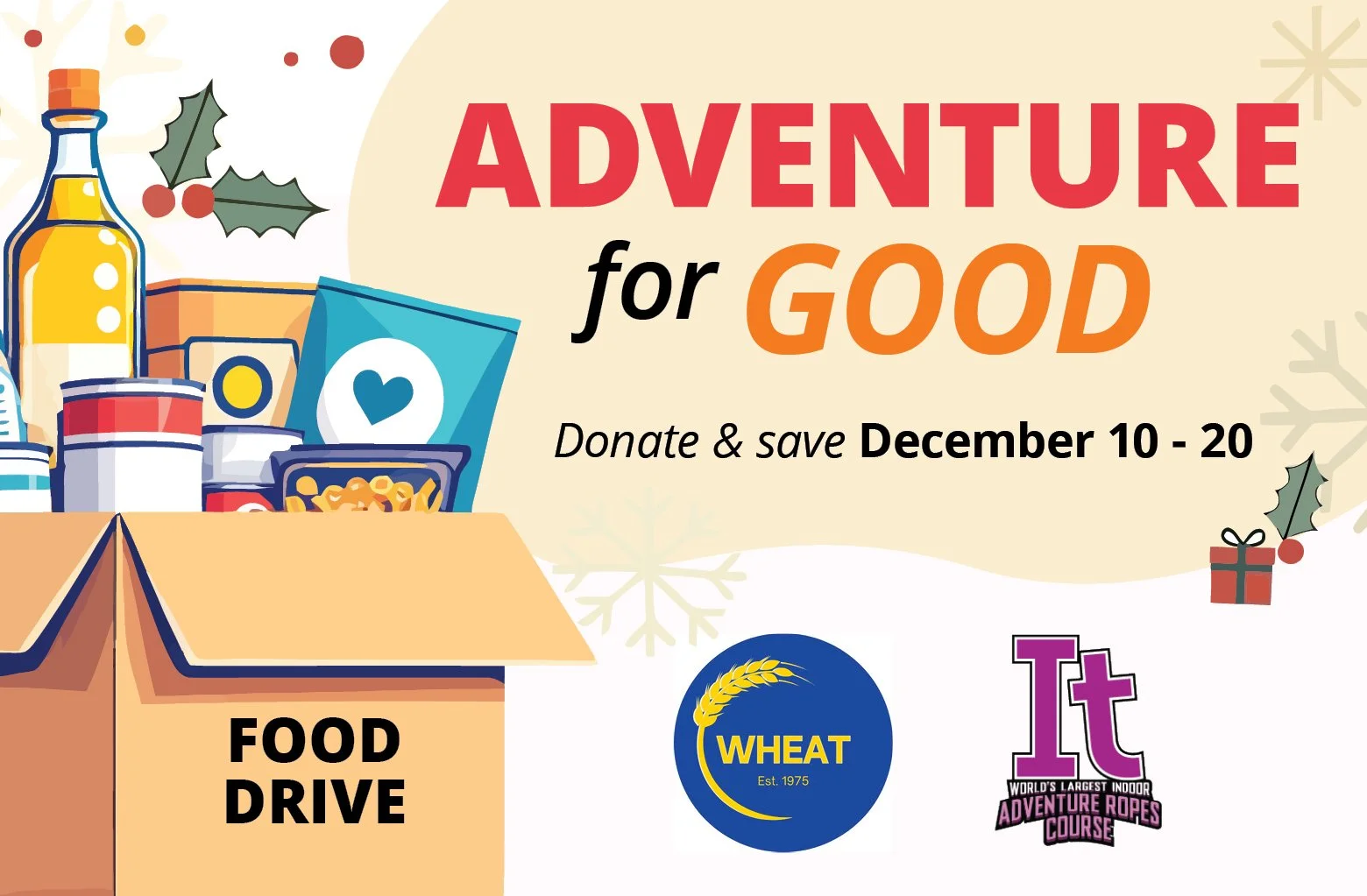 Give Back and Get $5 Off: Holiday Food Drive
