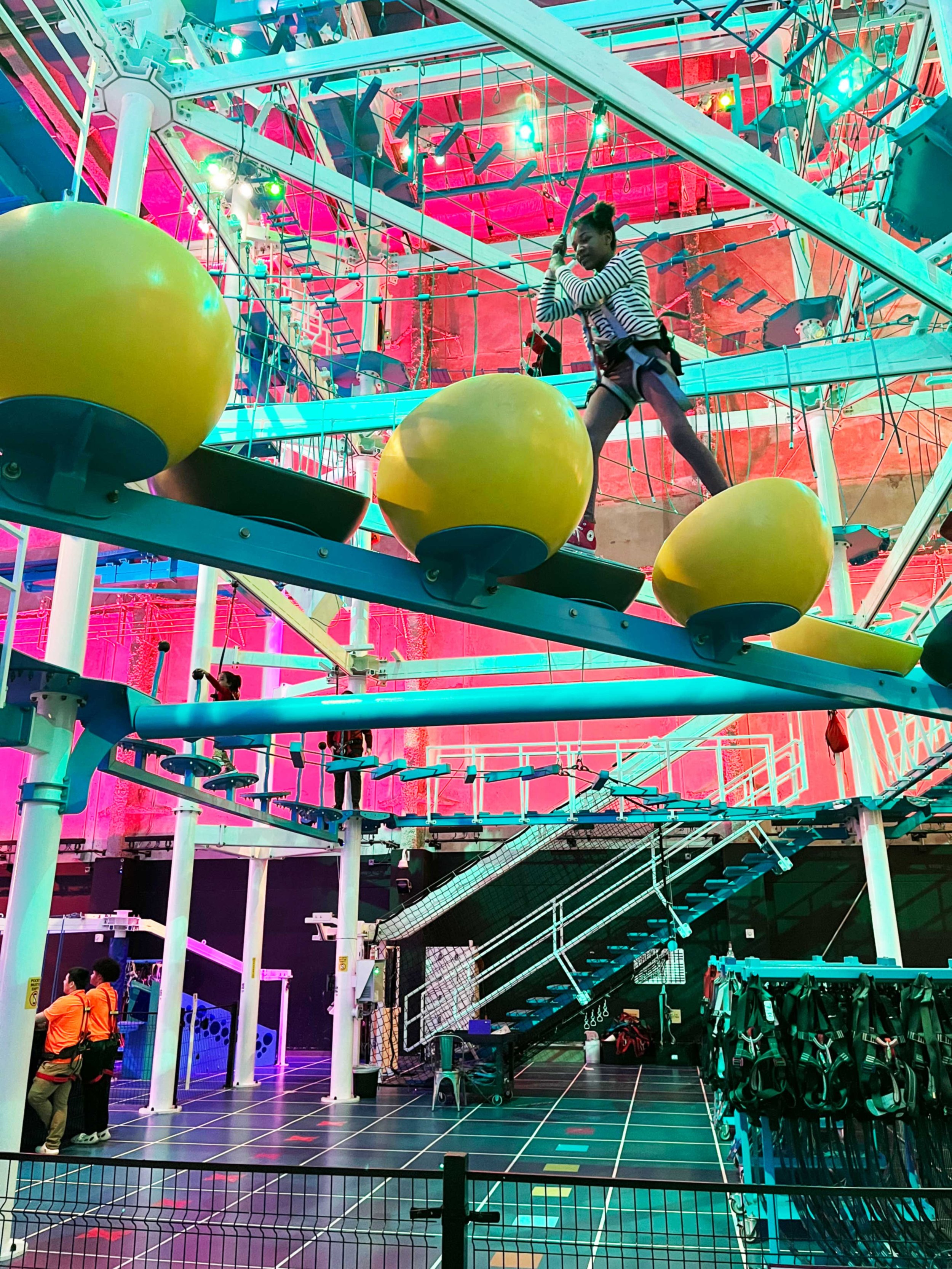 Discover the Benefits of Winter Indoor Exercise on High Ropes Courses and  Climbing Walls — It Adventure Ropes Course