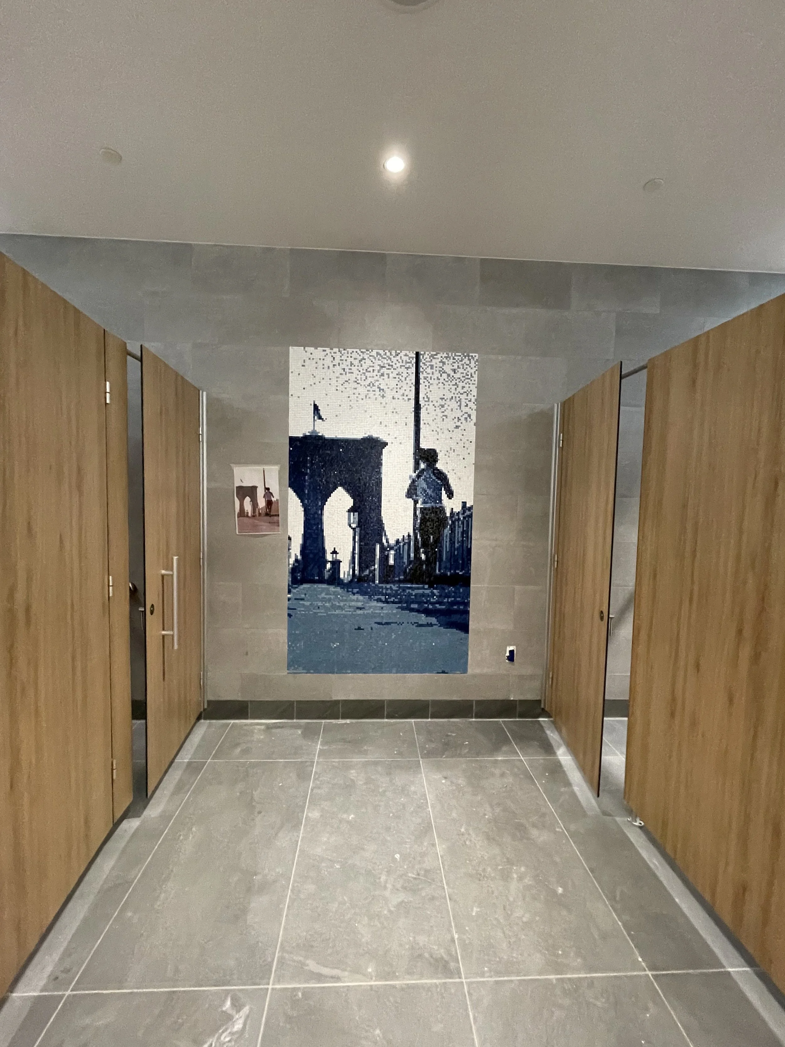 Bathroom JFK Airport Terminal