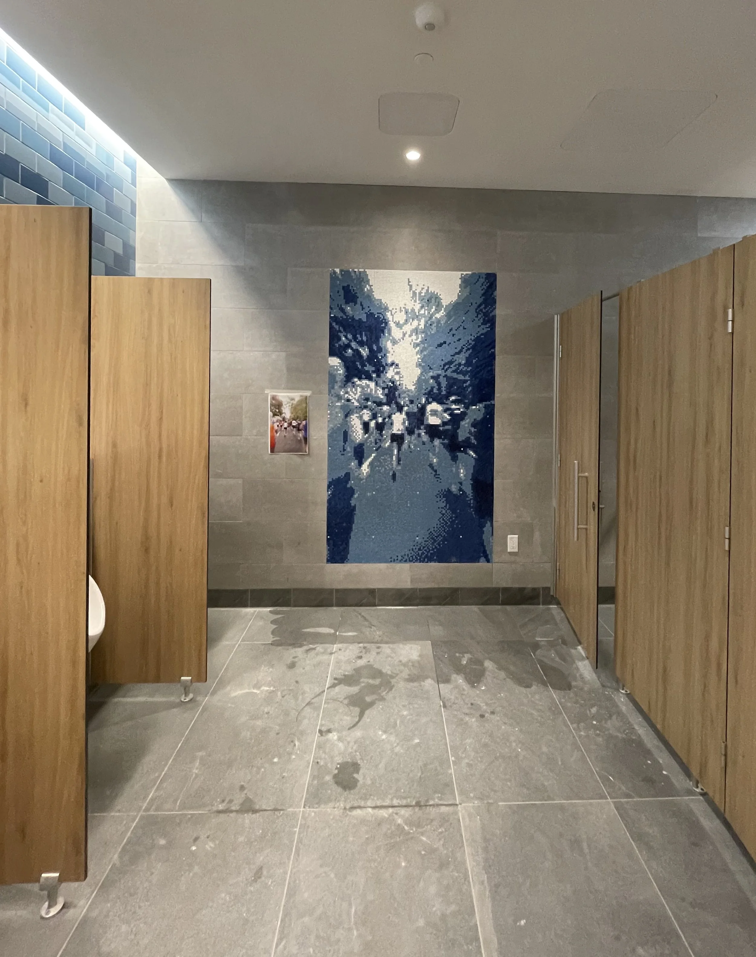Bathroom JFK Airport Terminal