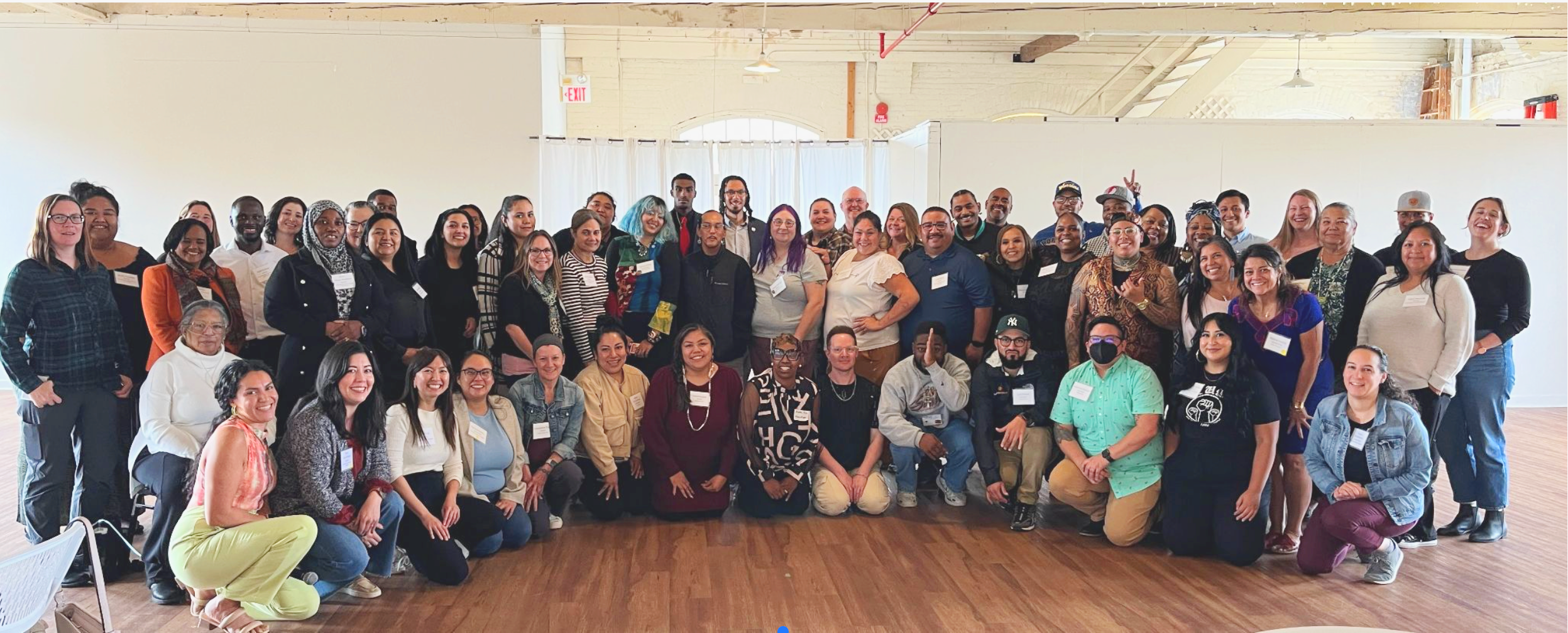 30+ JREP Participants and NWHF staff gather for a group photo.