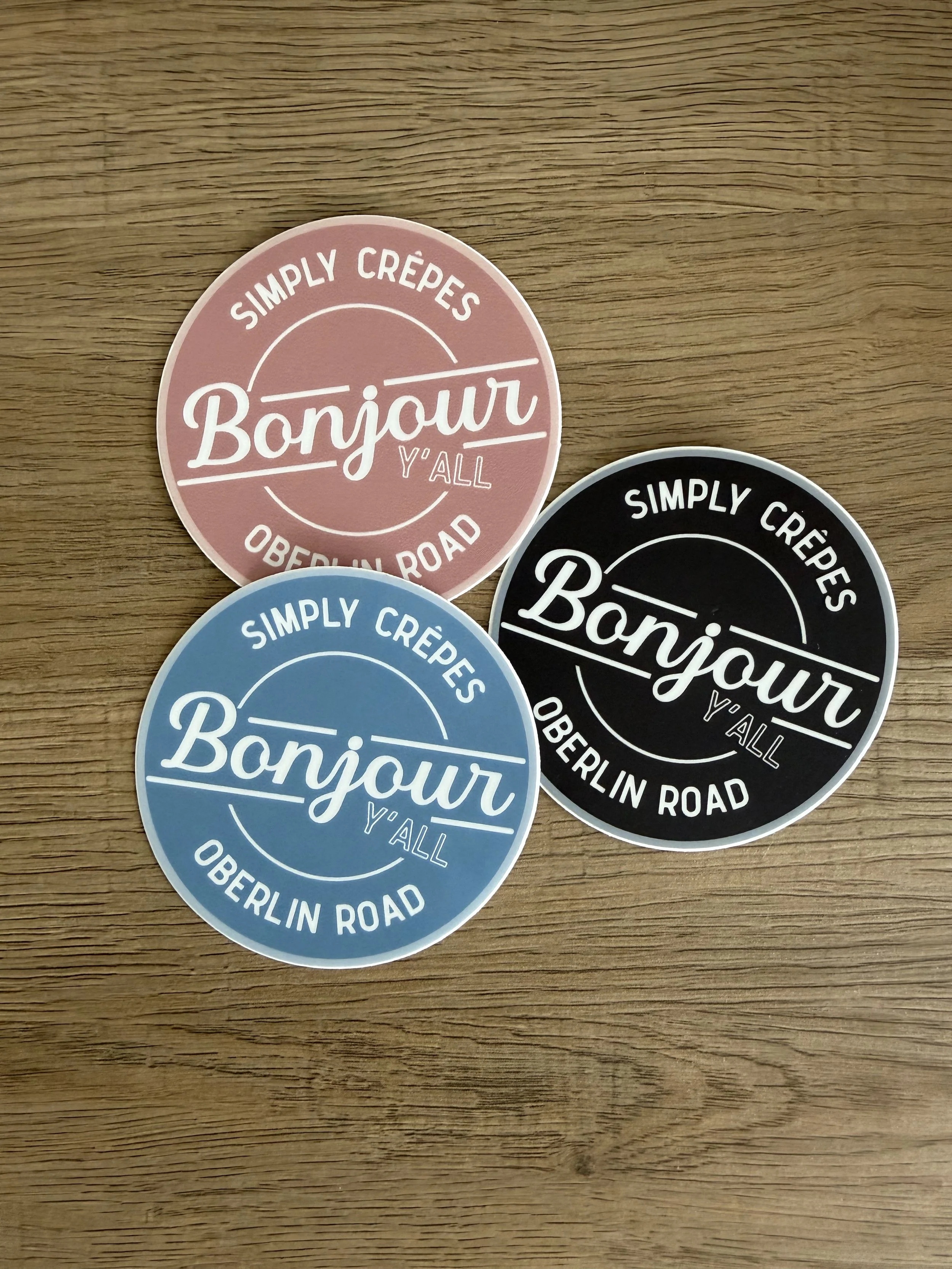 Bonjour Ya'll Sticker