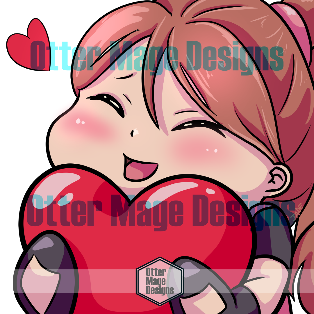 Claire Heart Emote - Resident Evil (PNG)