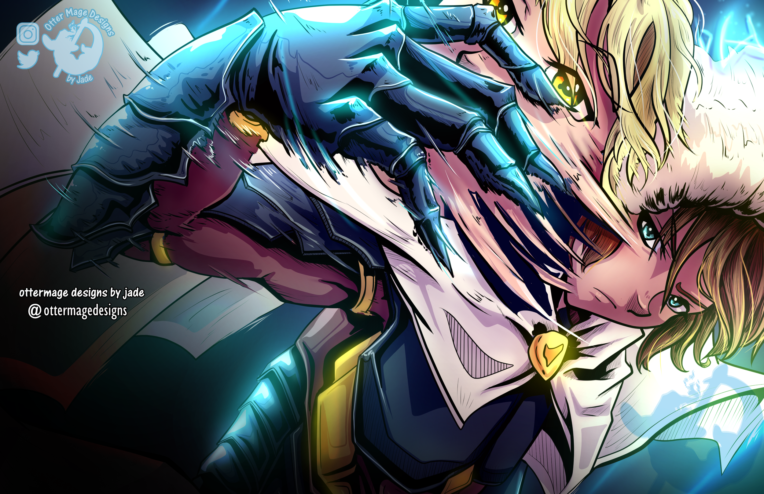 Arthur from The Beginning After the End web comic series removing his mask