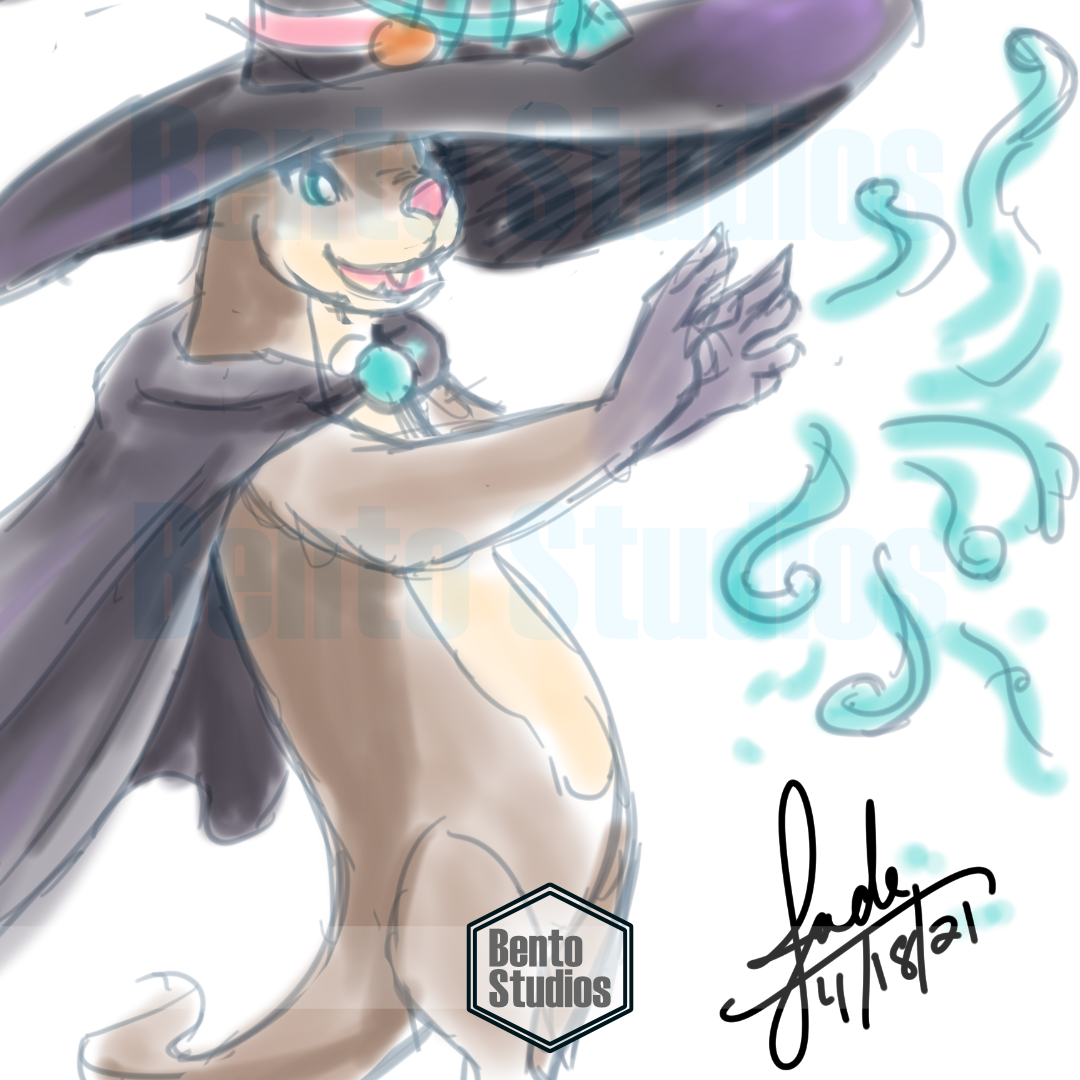 Otter Mage Casting Magic web.png