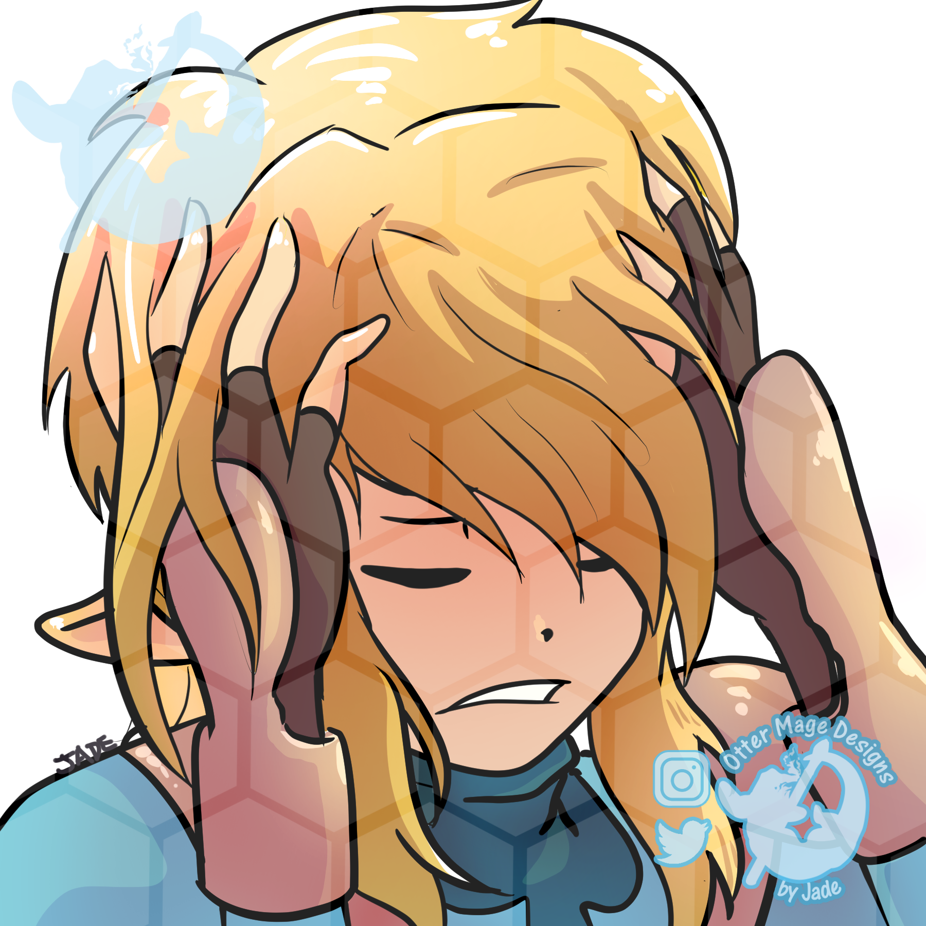 Link Not Like This Emote (BoTW)