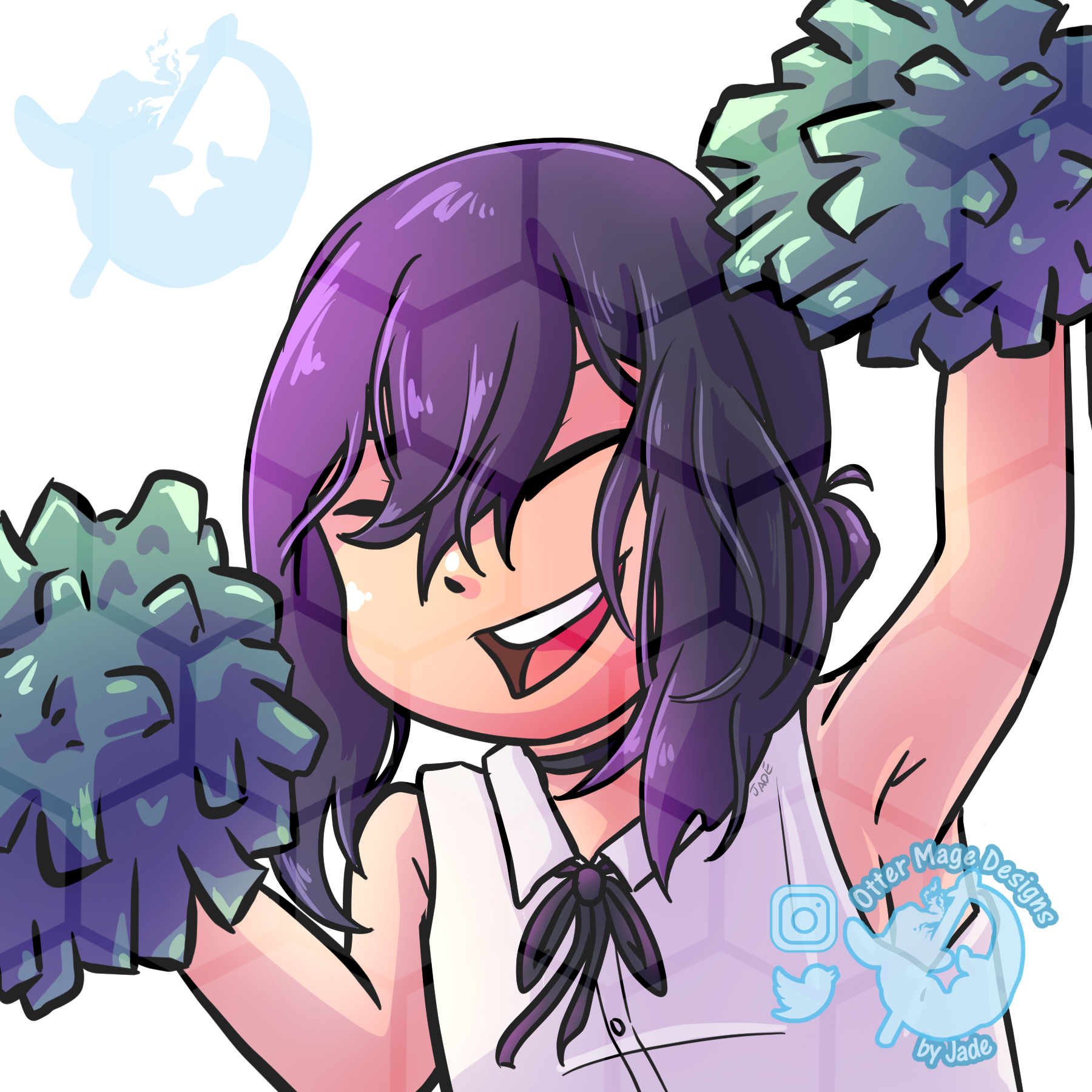 Reze Cheer Emote (Chainsaw Man)