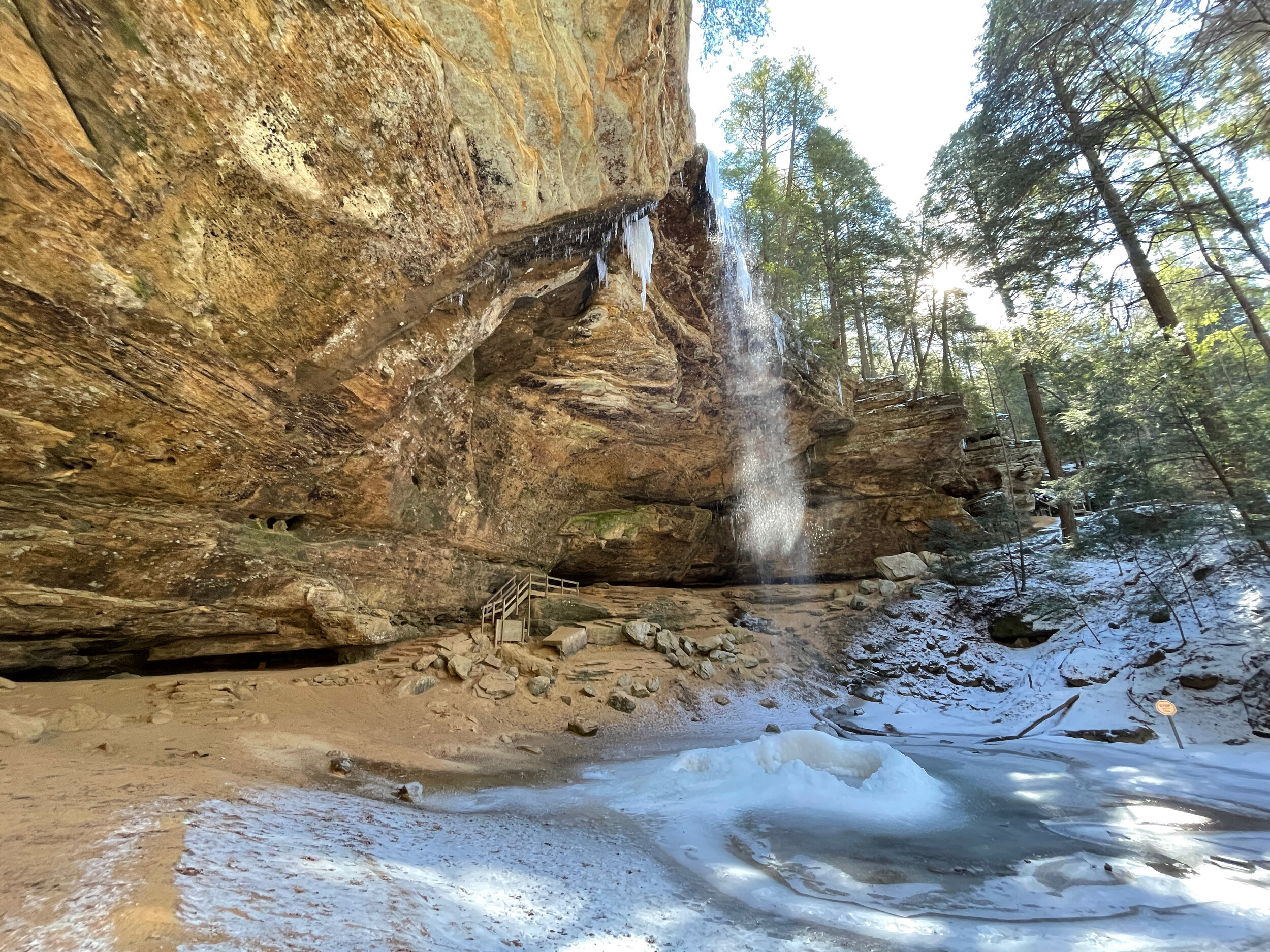 Exploring Ash Cave at Hocking Hills State Park - Ohio’s Largest Cave
