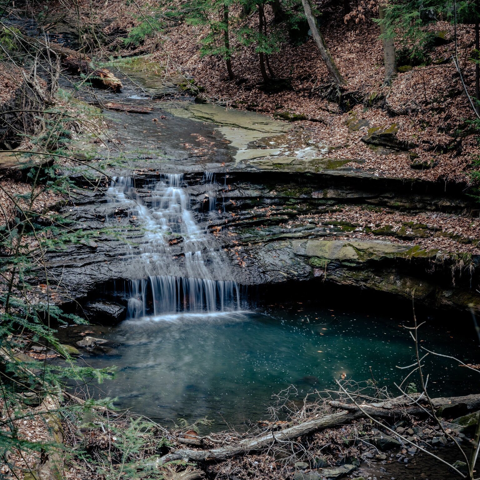 Hike to Cascade Gorge Natural Pool from Suspension Bridge - Mill Creek MetroParks