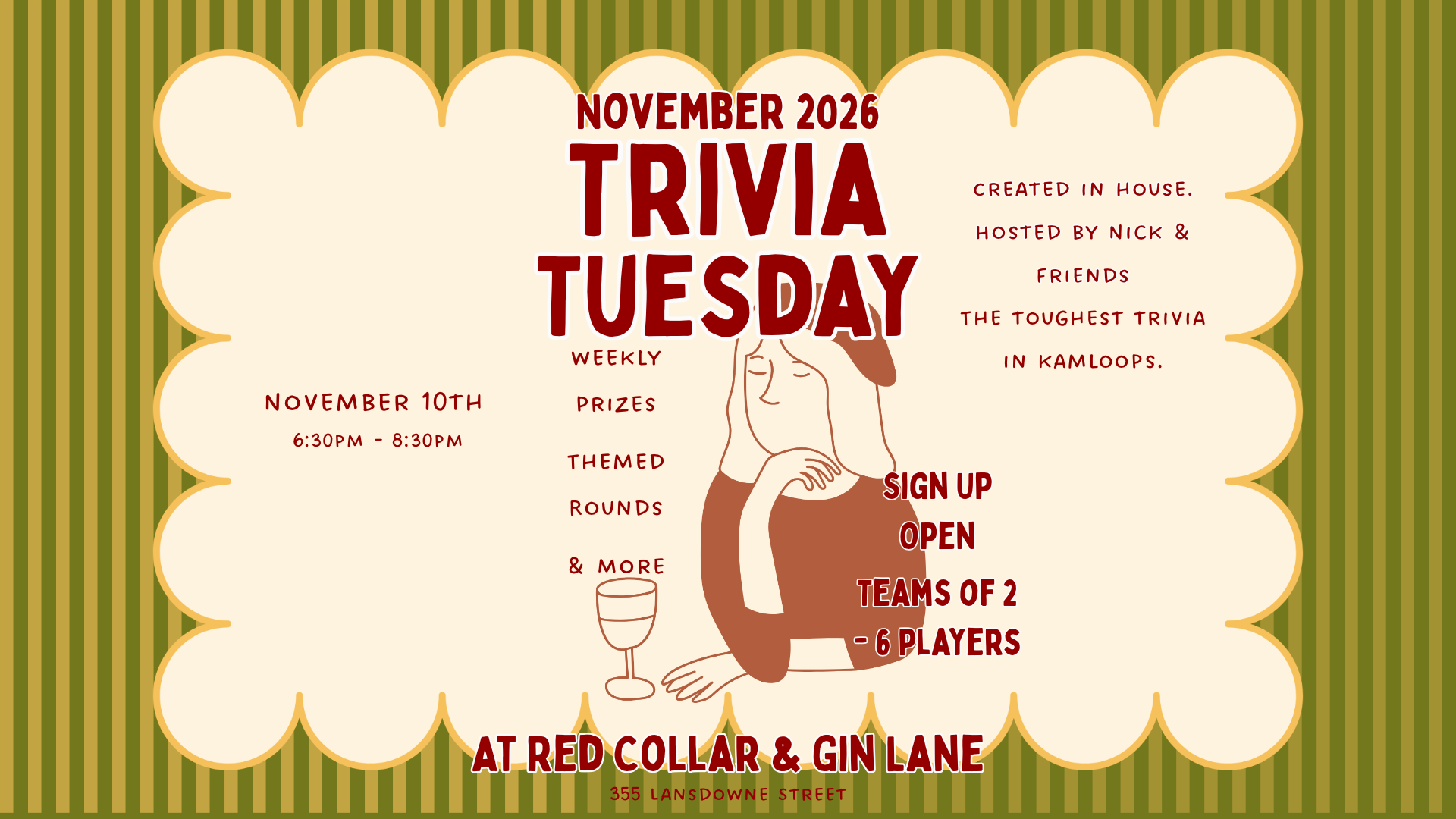 Trivia Tuesday November 2026 