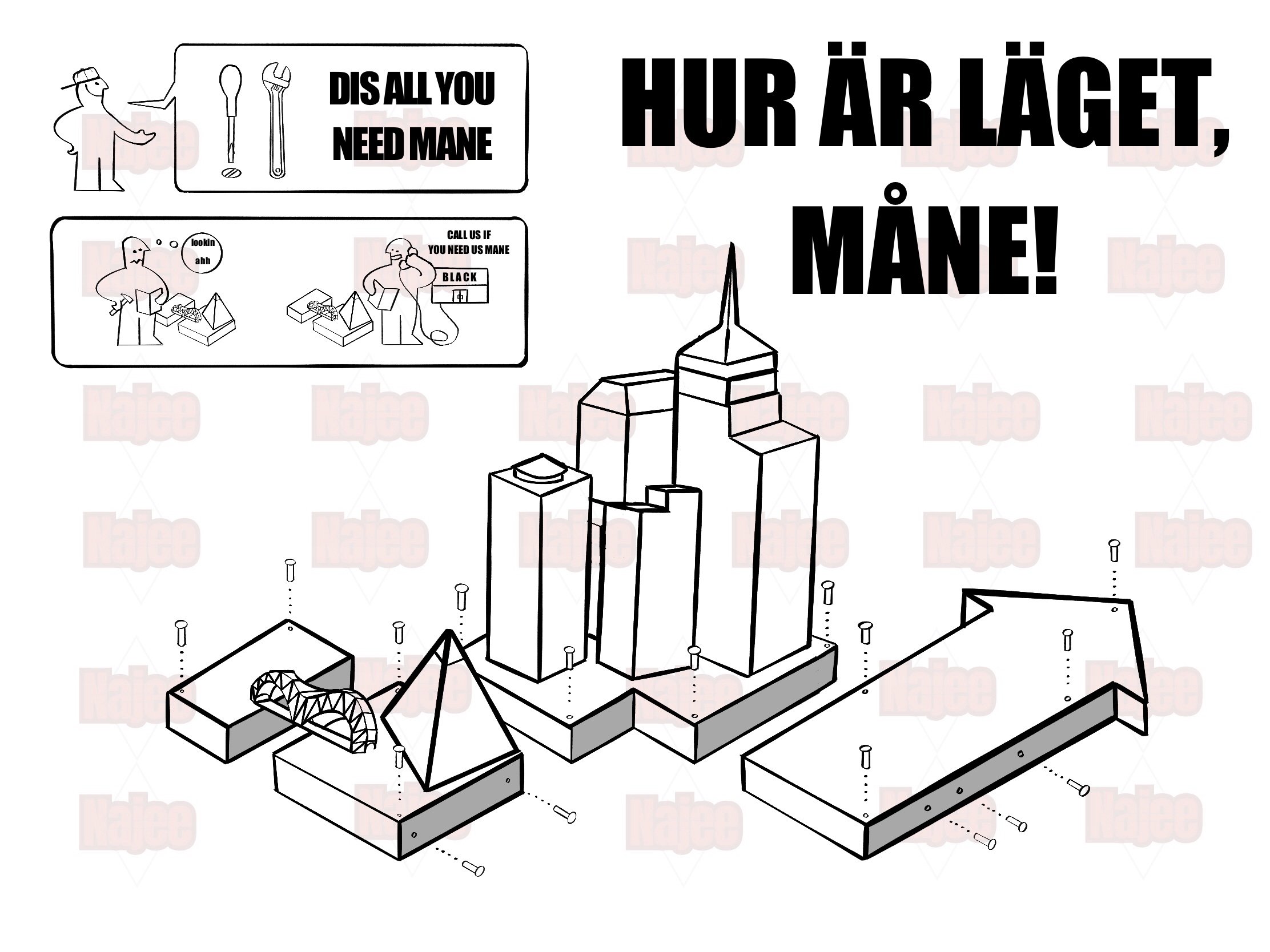 Hur Ar Laget, mane! (What's up, mane!)