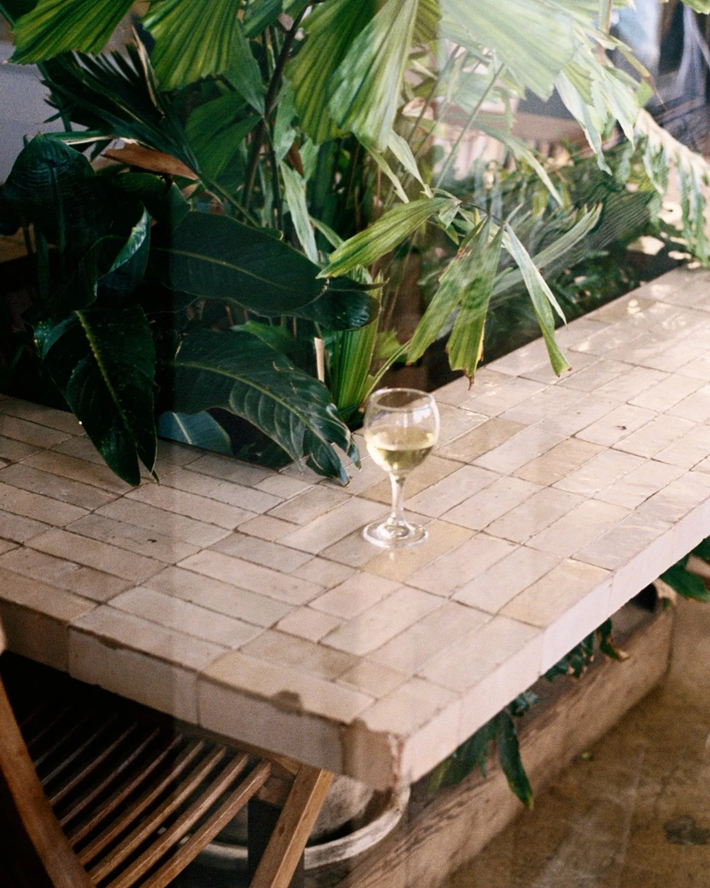 quiet moments before the weekend 🍷 weather is beautiful, reservation link in bio x