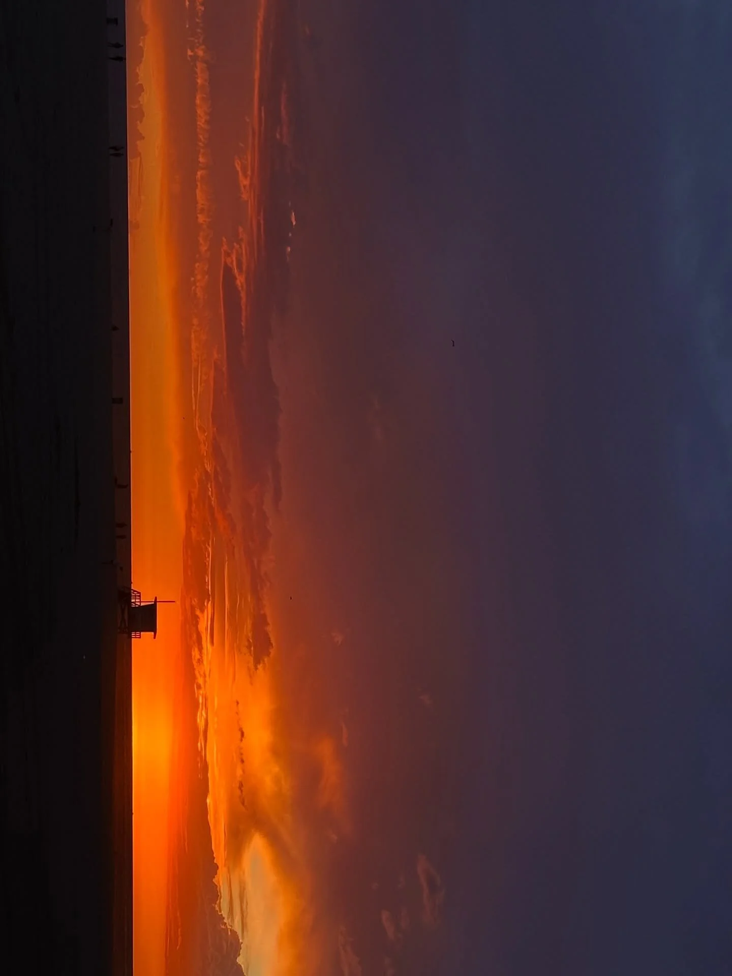 reporting live from the pacific 🌅