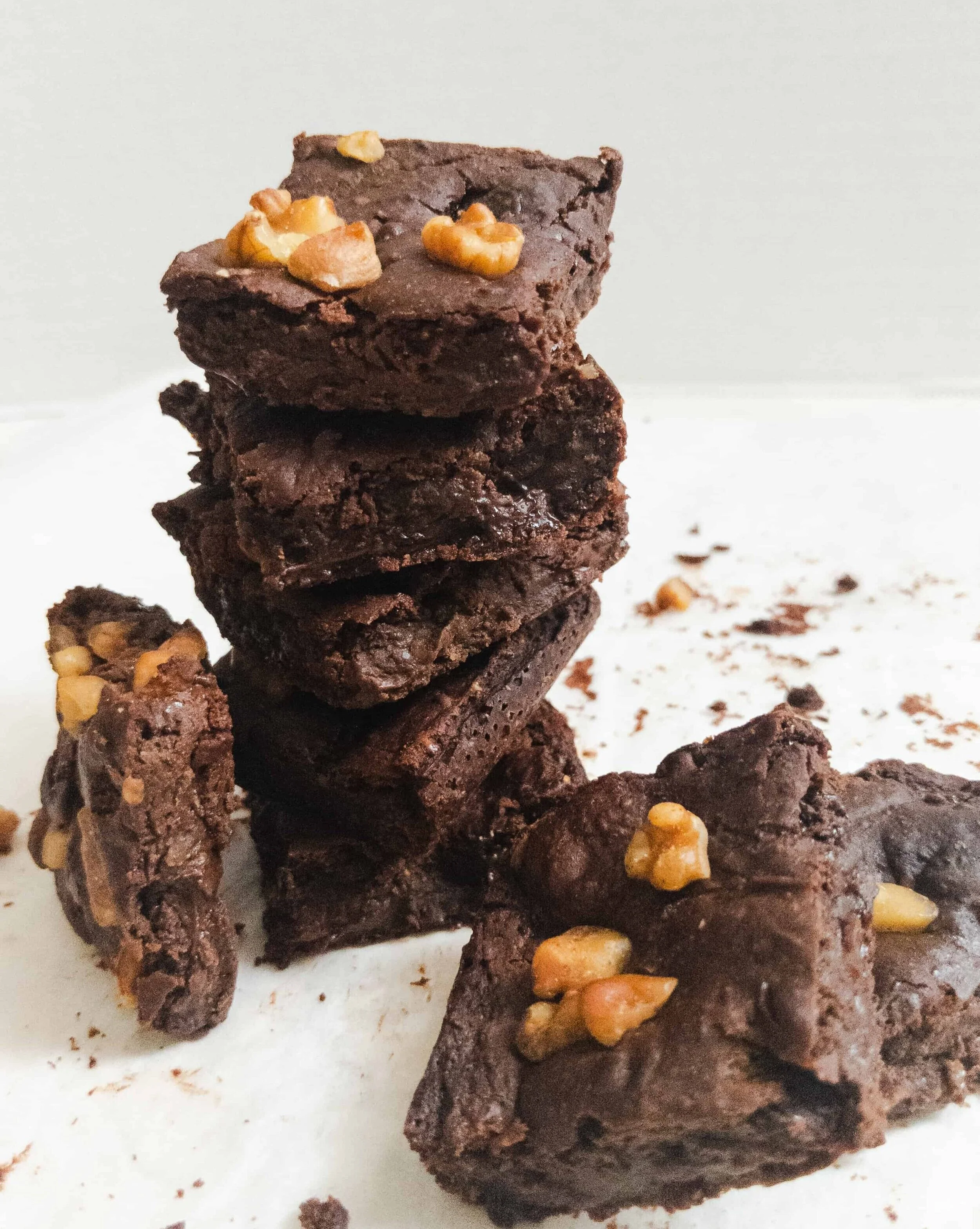Black Bean Brownies with Dark Chocolate Drizzle