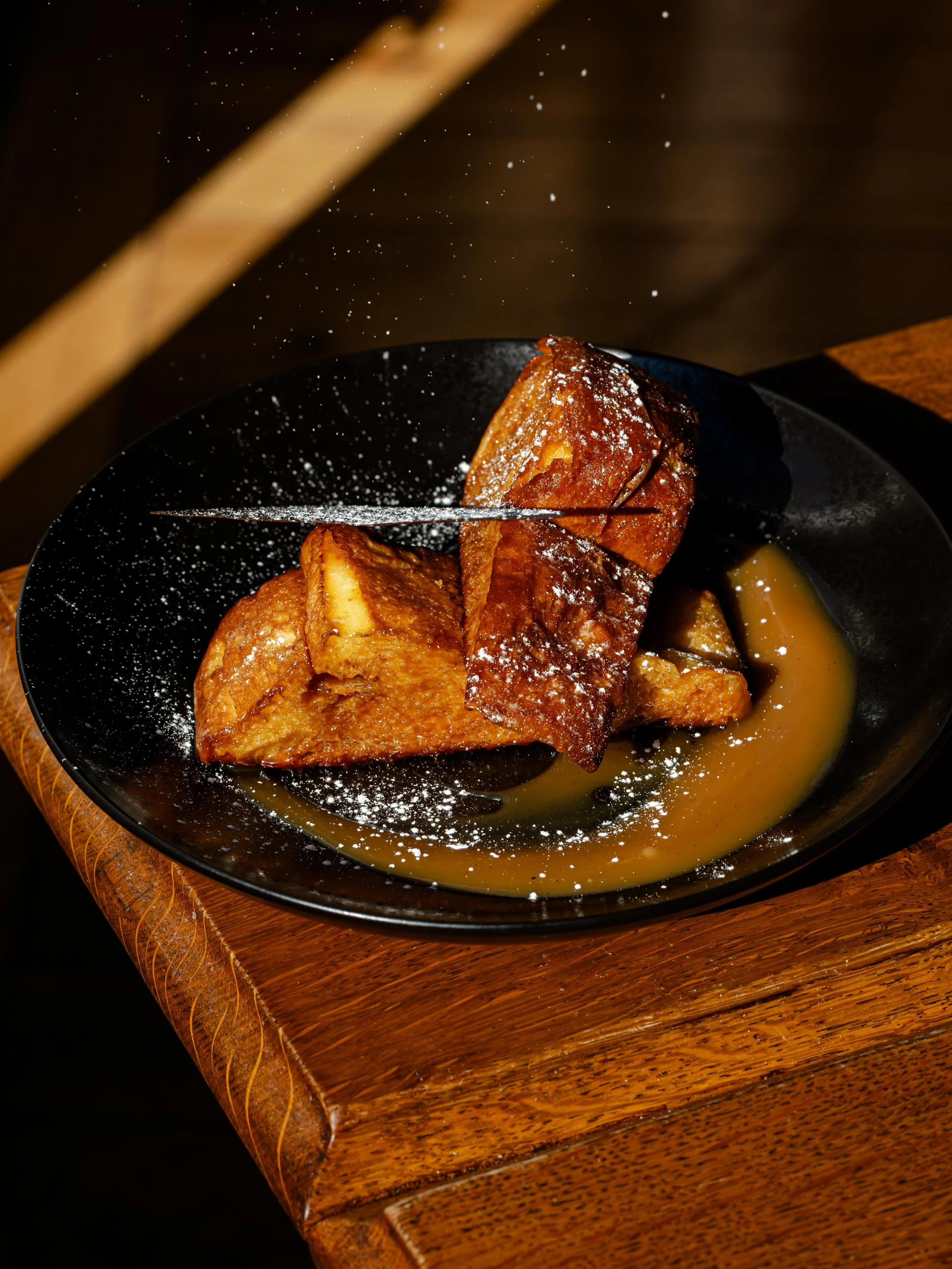 Save room for the Acclaimed French Toast. Brioche Pain Perdu with salted caramel&mdash;this is the sweet finale everyone from every country come back for. Book here: https://www.bistrotters.com/book-bistrotters-paris #frenchtoast #bestrestaurantparis