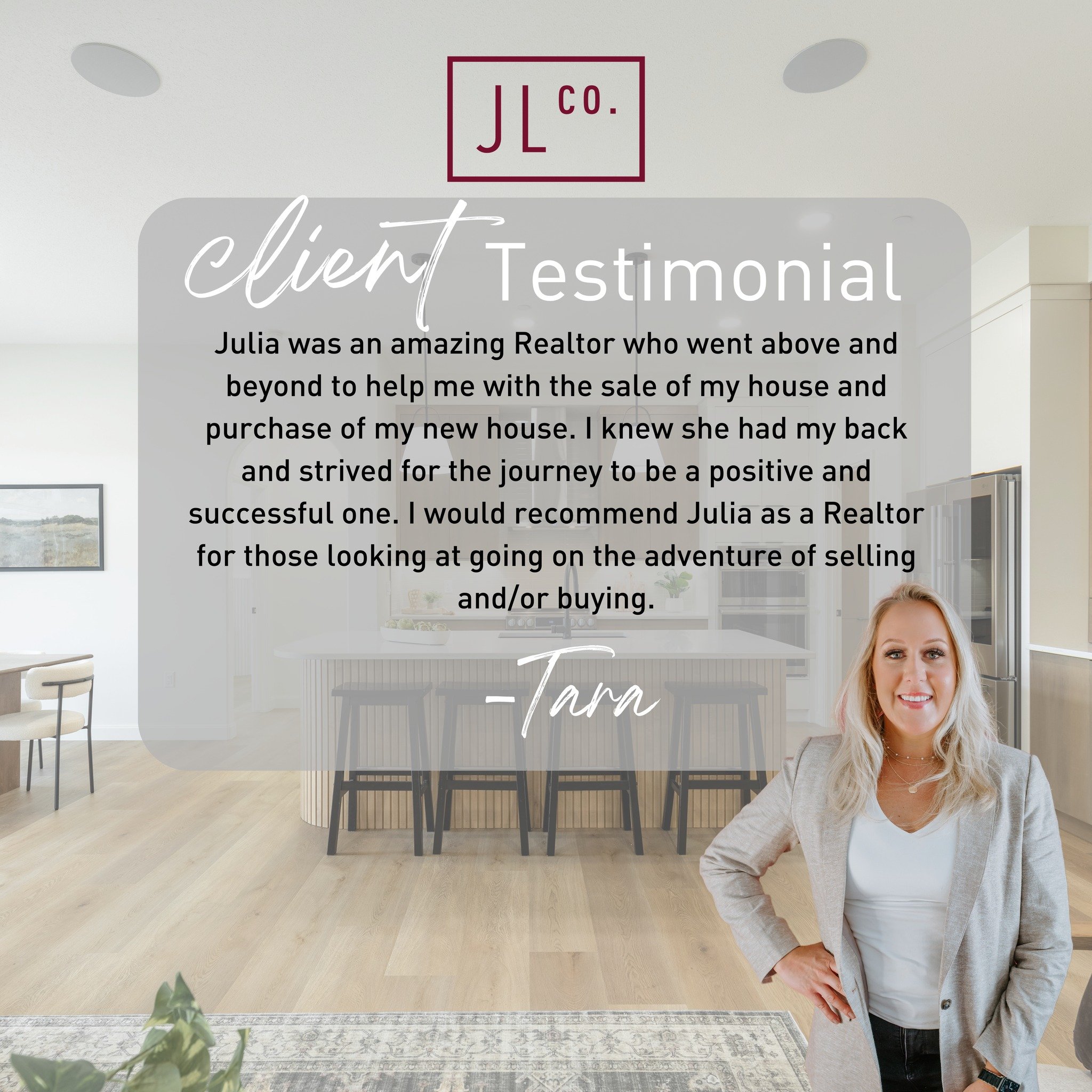 I'm incredibly grateful for the opportunity to have helped Tara navigate both buying and selling her home! 🏠💼

Thank you, Tara, for allowing me to be a part of your journey! It was a joy to work with you and help you achieve your real estate goals.