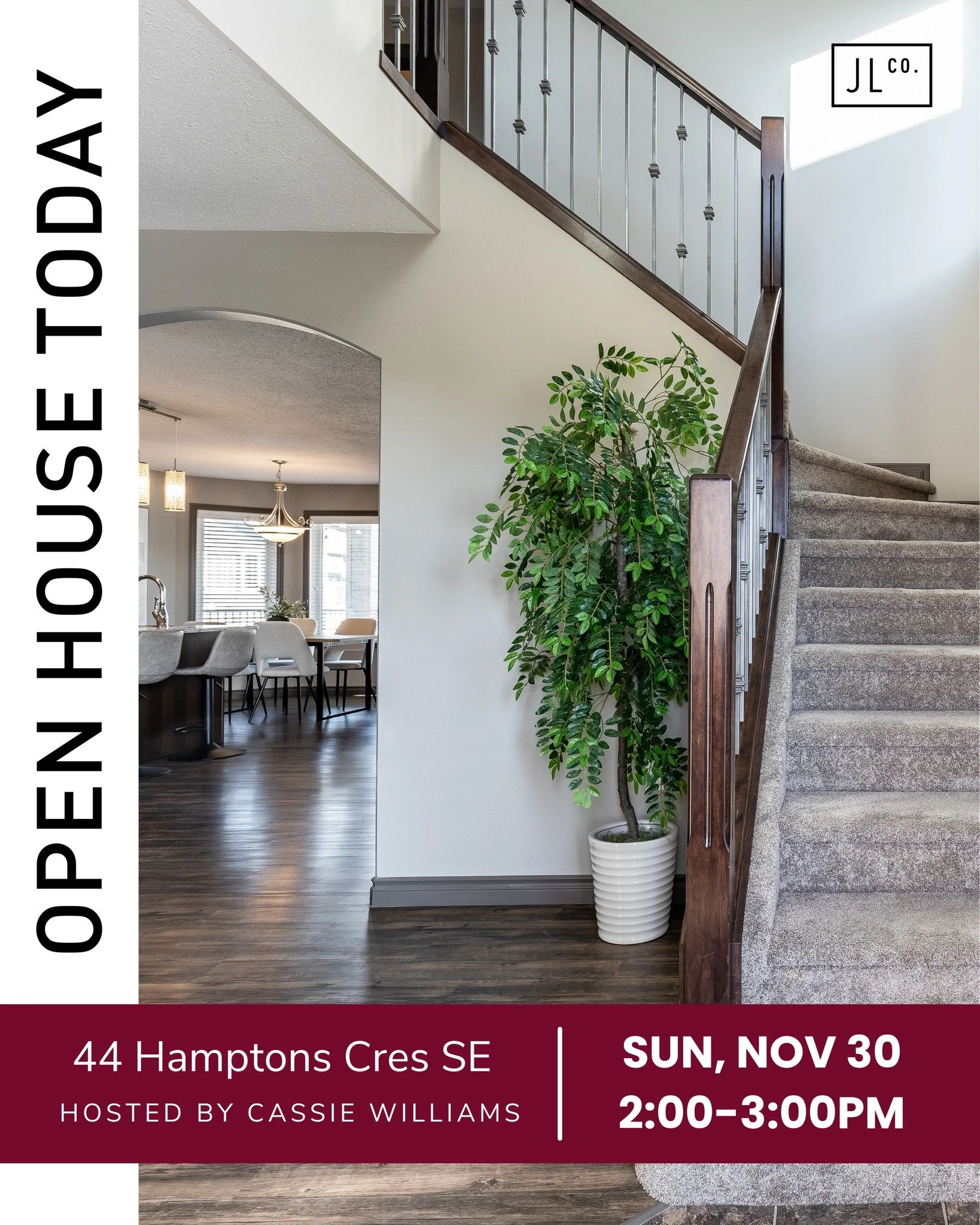 ✨ OPEN HOUSE TODAY! ✨
Sunday, Nov 30th | 2:00&ndash;3:00 PM
📍 44 Hamptons Cres SE
Swing by, say hi, and check out your potential new home!
Hosted by the lovely Cassie Williams

#openhouse #todaysopenhouse #medicinehatopenhouse