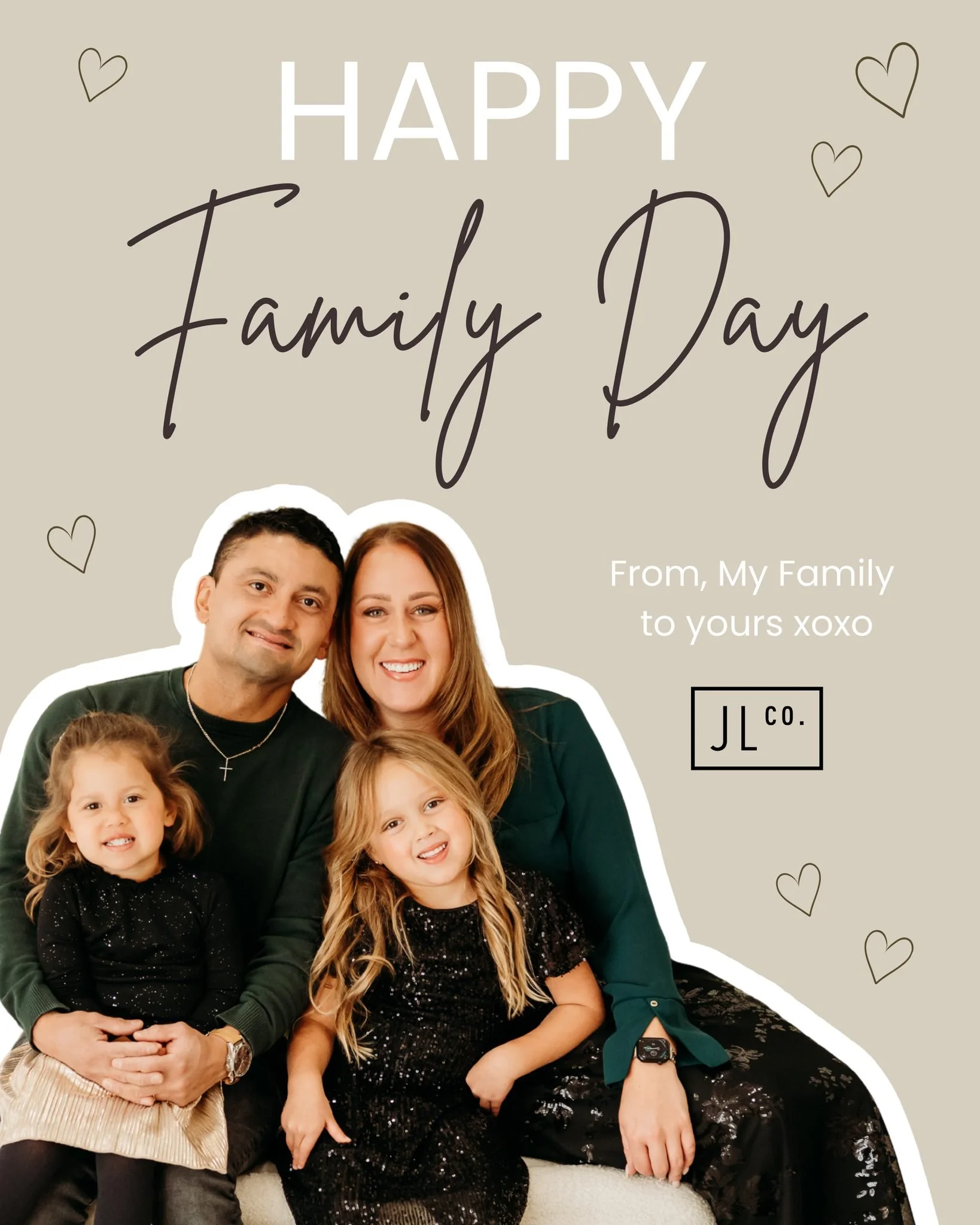 🤍 Happy Family Day 🤍

Today is all about slowing down and celebrating what matters most - FAMILY. 

Whether that&rsquo;s big gatherings, quiet moments at home, or time spent with the people who feel like home, I hope your day is filled with connect