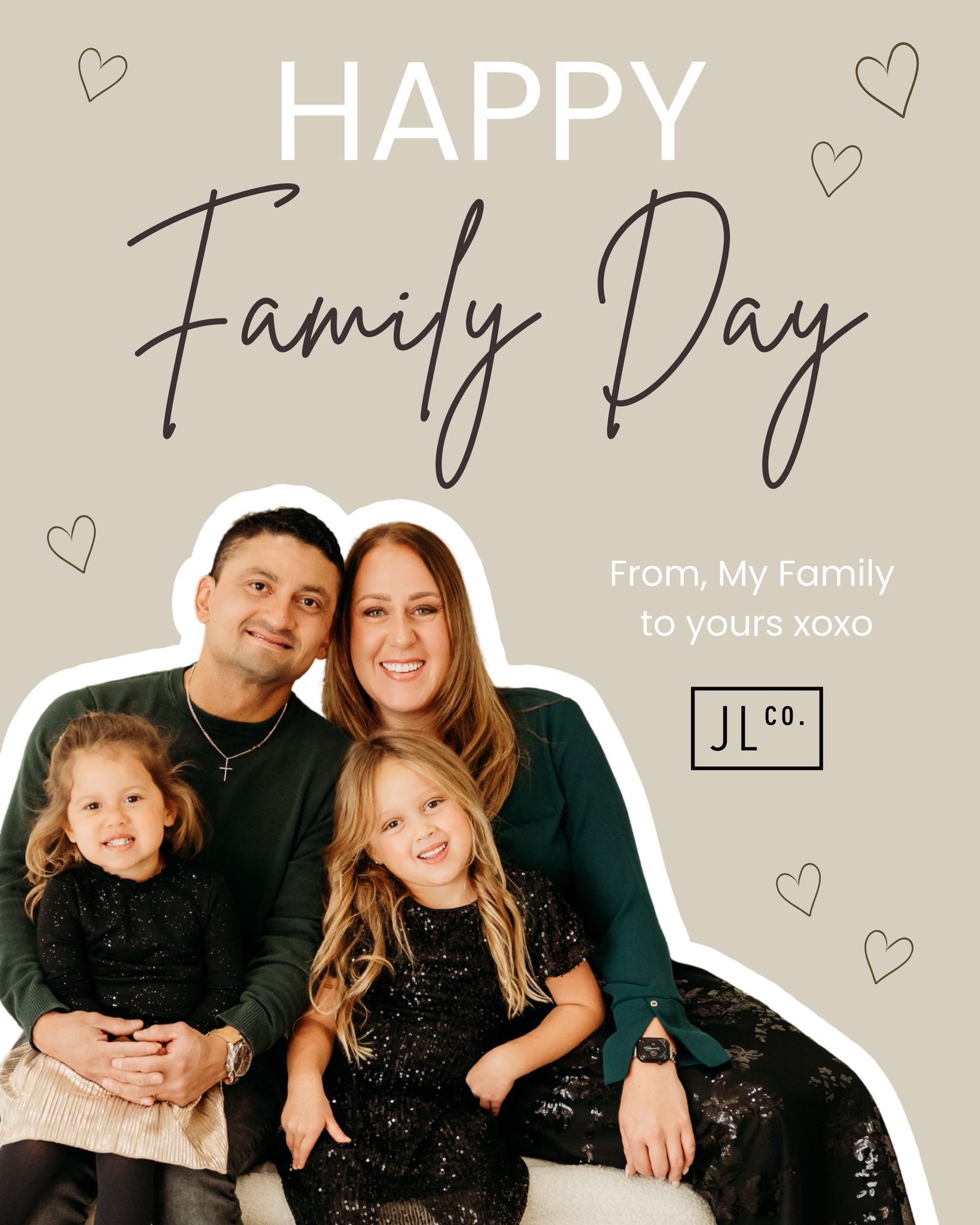🤍 Happy Family Day 🤍

Today is all about slowing down and celebrating what matters most - FAMILY. 

Whether that&rsquo;s big gatherings, quiet moments at home, or time spent with the people who feel like home, I hope your day is filled with connect