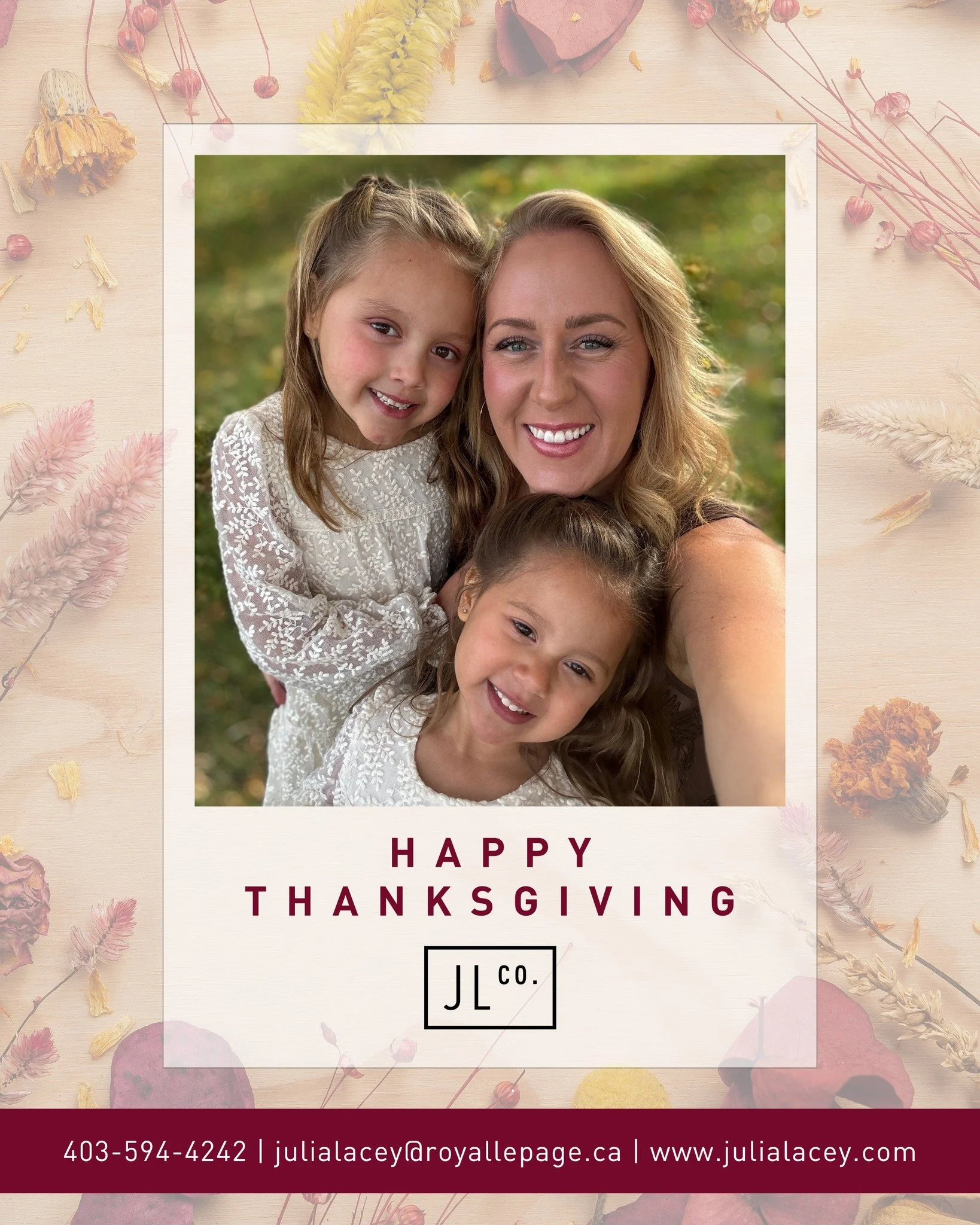 This Thanksgiving, and every day, I&rsquo;m grateful for the people who choose to follow along on my real estate journey. 🤎 Thank you for your support, encouragement, and love.

I&rsquo;m so grateful for every person and every relationship this care