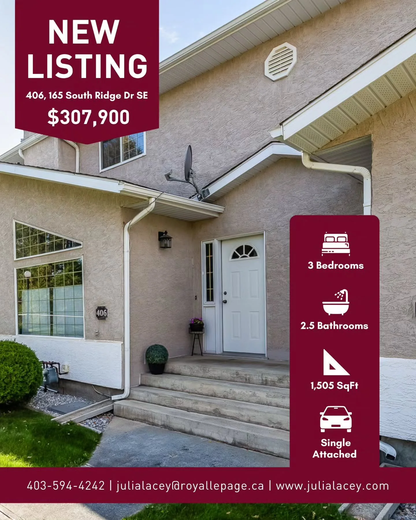 406, 165 Southride Dr SE is now LIVE!

Come take a look inside our newest listing at San Paloma Condominiums! From the beautiful hardwood floors and cozy corner fireplace to the fully developed basement with extra living space, this home offers a lot